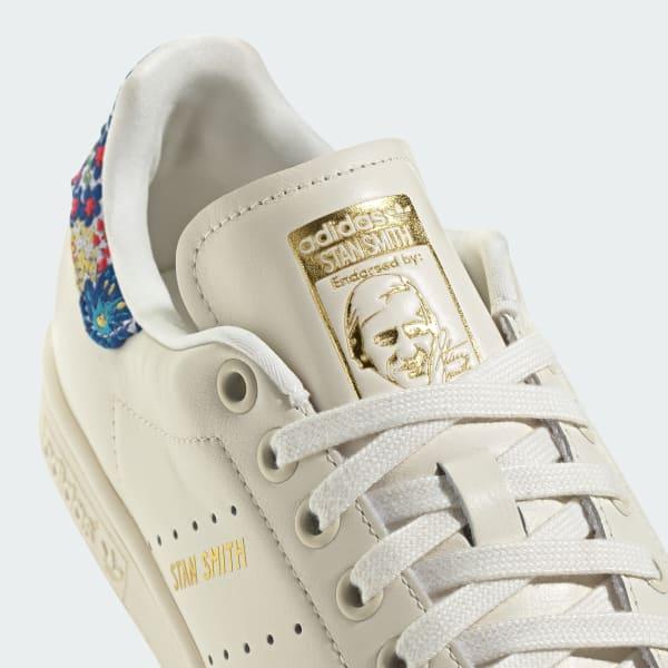 adidas Stan Smith x Liberty London Shoes Off White 8.5 Womens Product Image