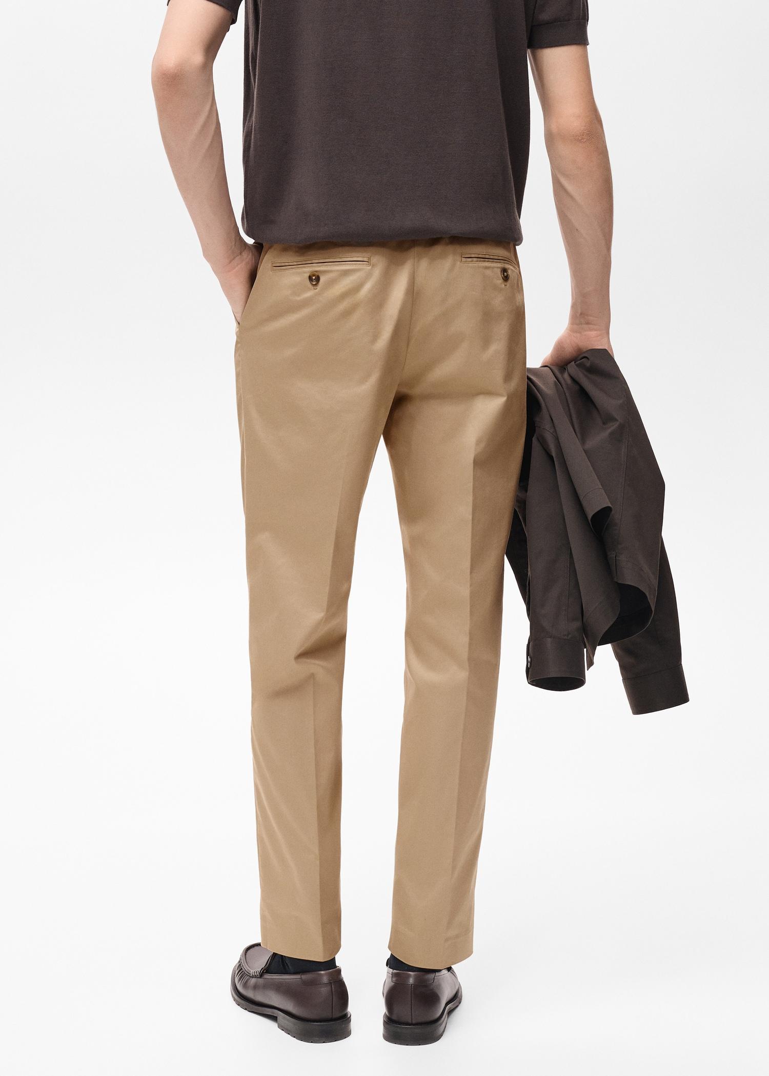 Dublino slim-fit chino pants - Men | MANGO USA Product Image