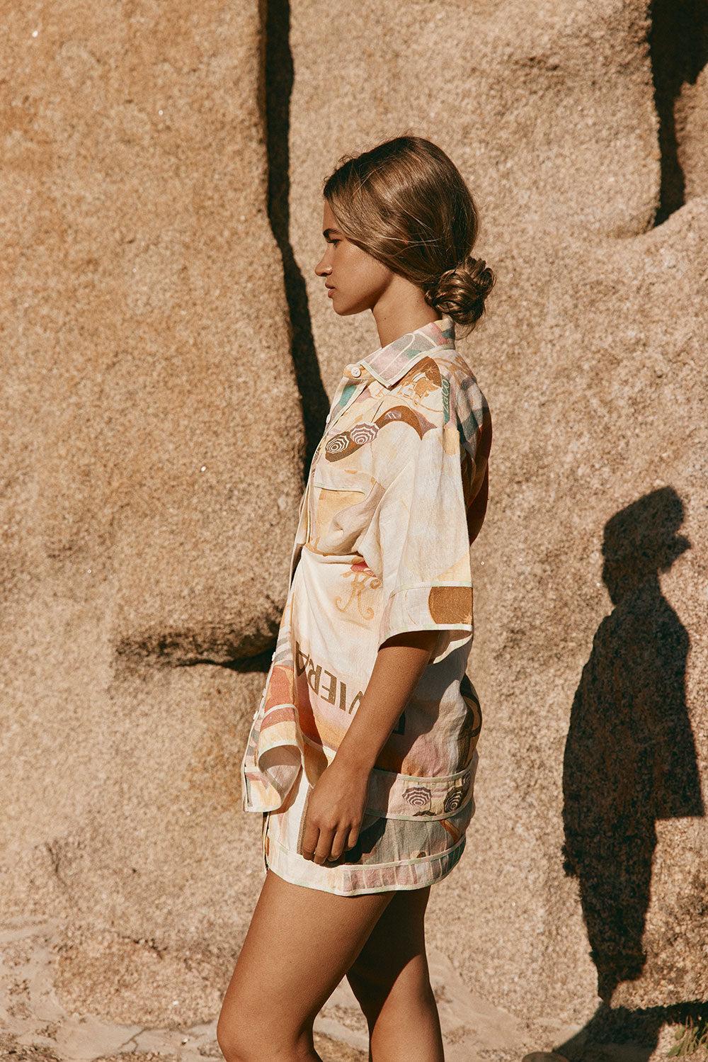 La Dolce Vita Top - Fiorire Rosa Product Image