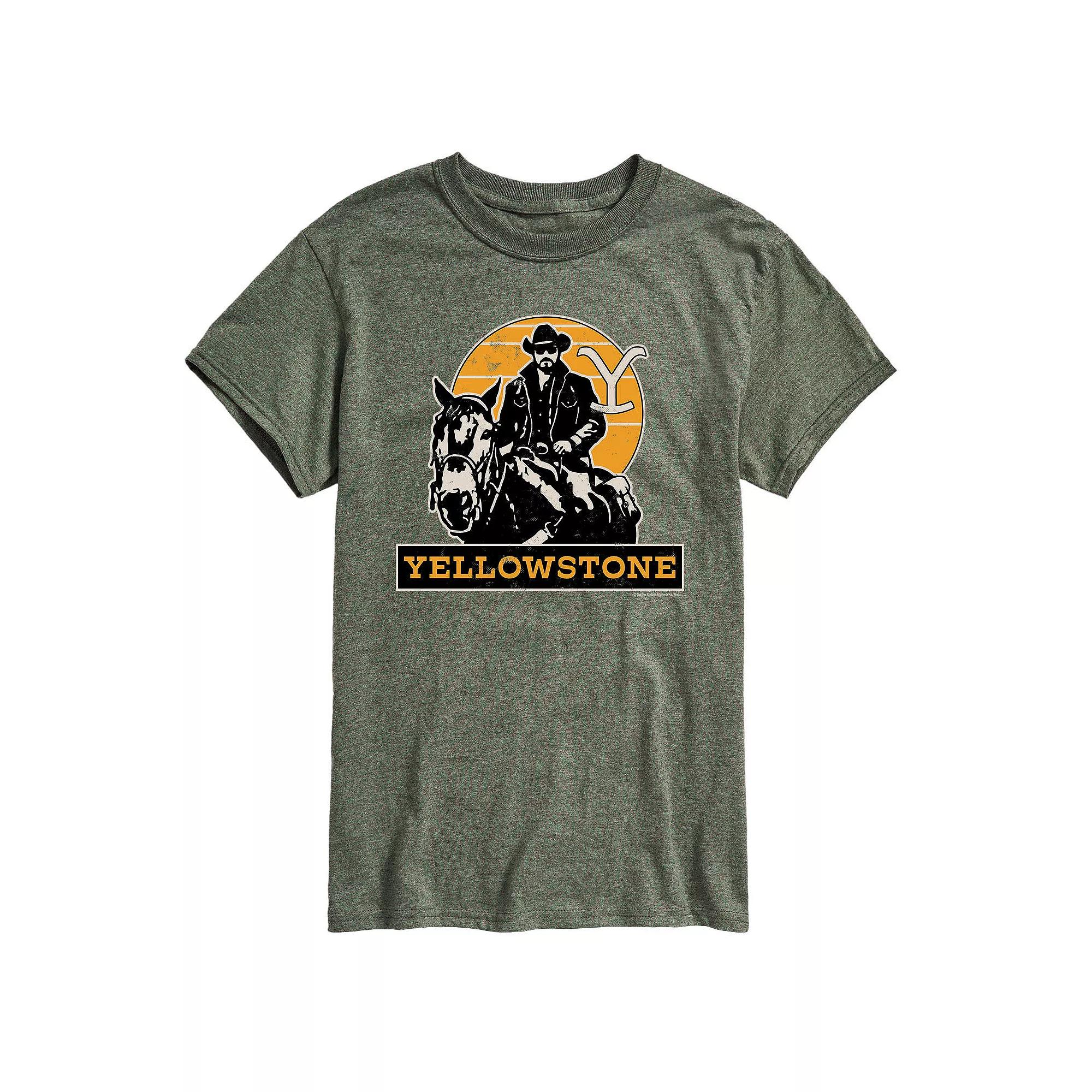 Men's Yellowstone RIP Riding Horseback Tee,  Product Image