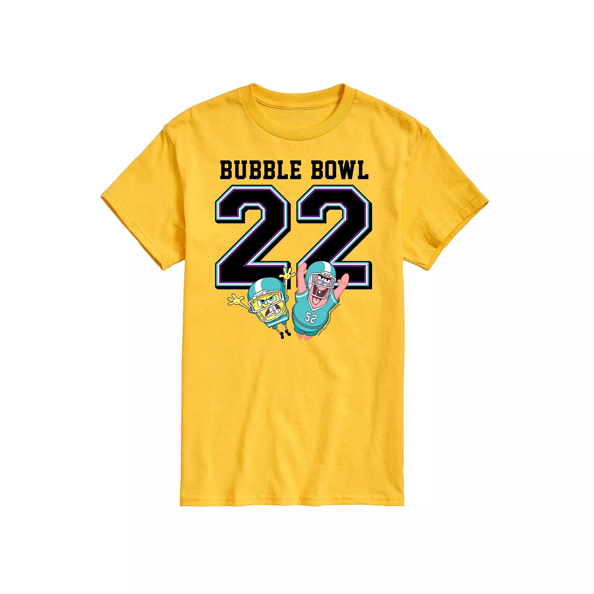 Men's SpongeBob SquarePants Bubble Bowl 22 Tee,  Product Image