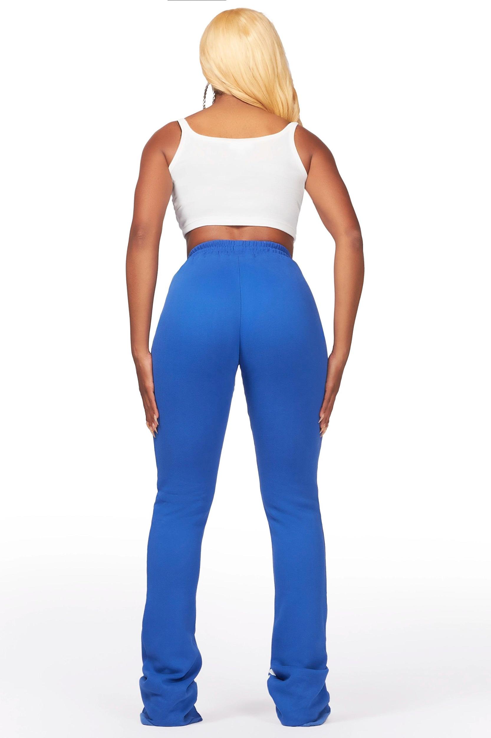 Blakely Royal Blue Super Stacked Pant Female Product Image