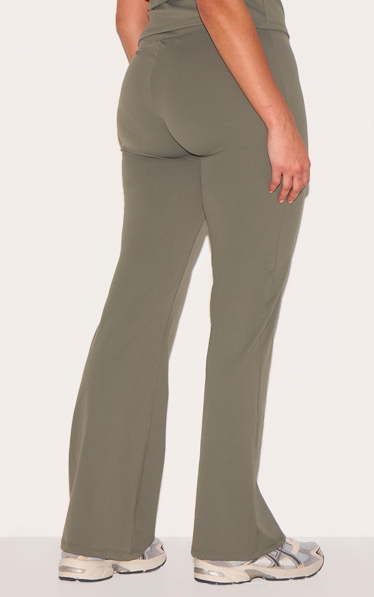 Olive Sculpt Straight Leg Yoga Pants Product Image