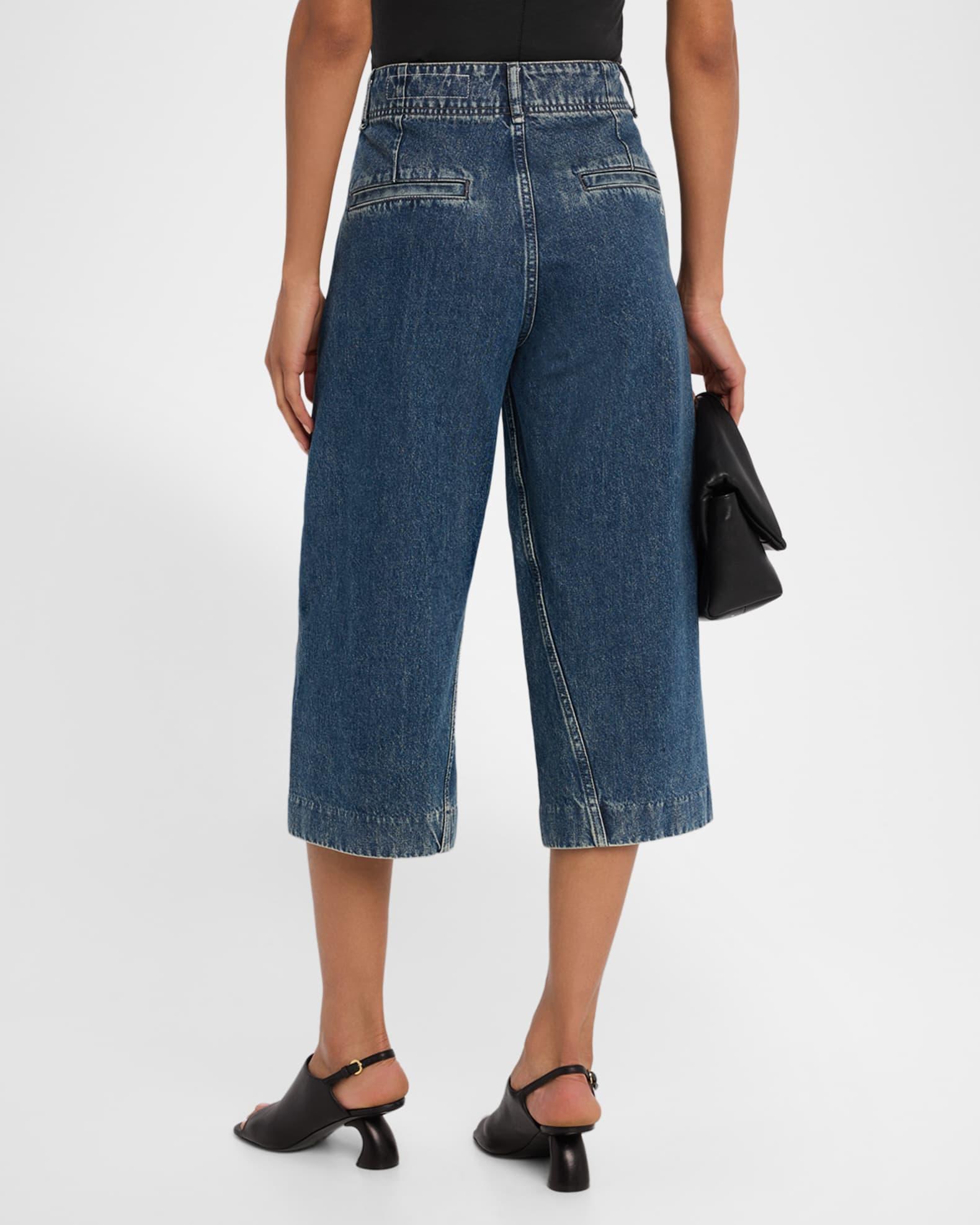 Jamie High-Rise Culotte Jeans Product Image