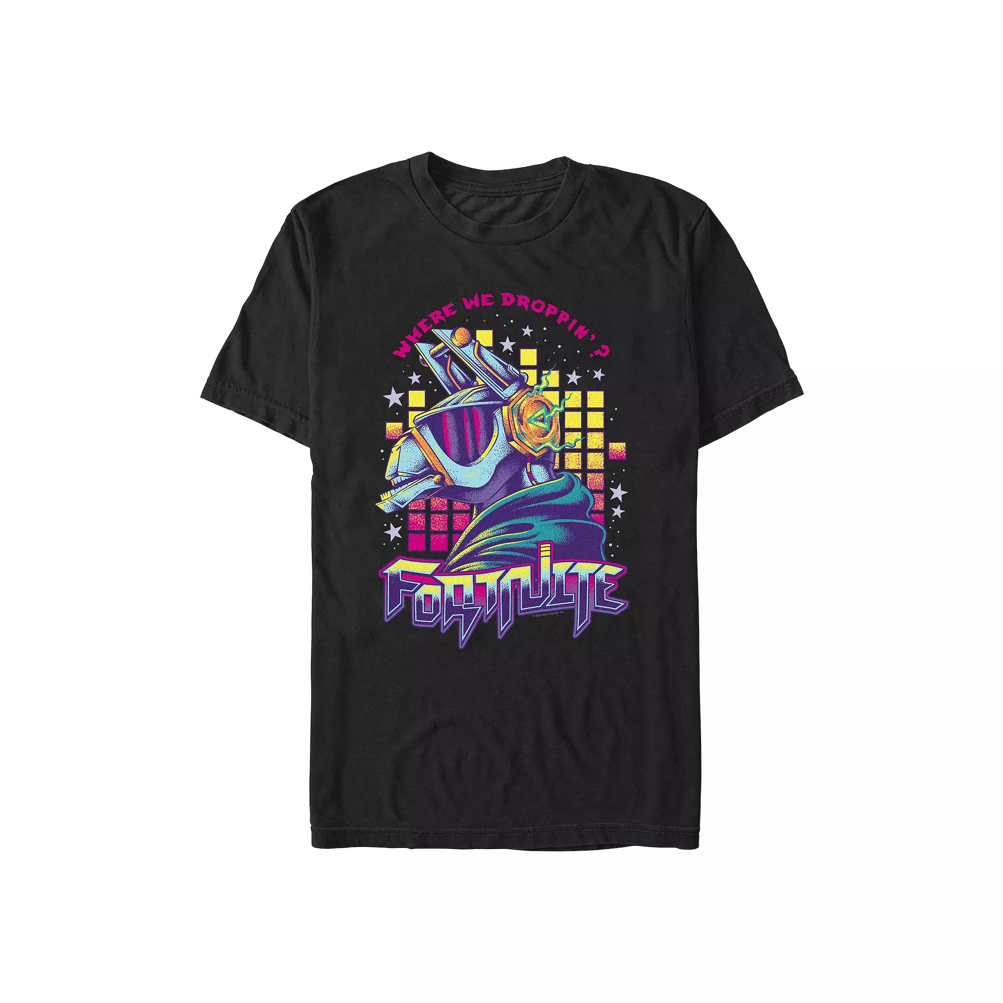 Men's Fortnite Where We Droppin' Graphic Tee,  Product Image