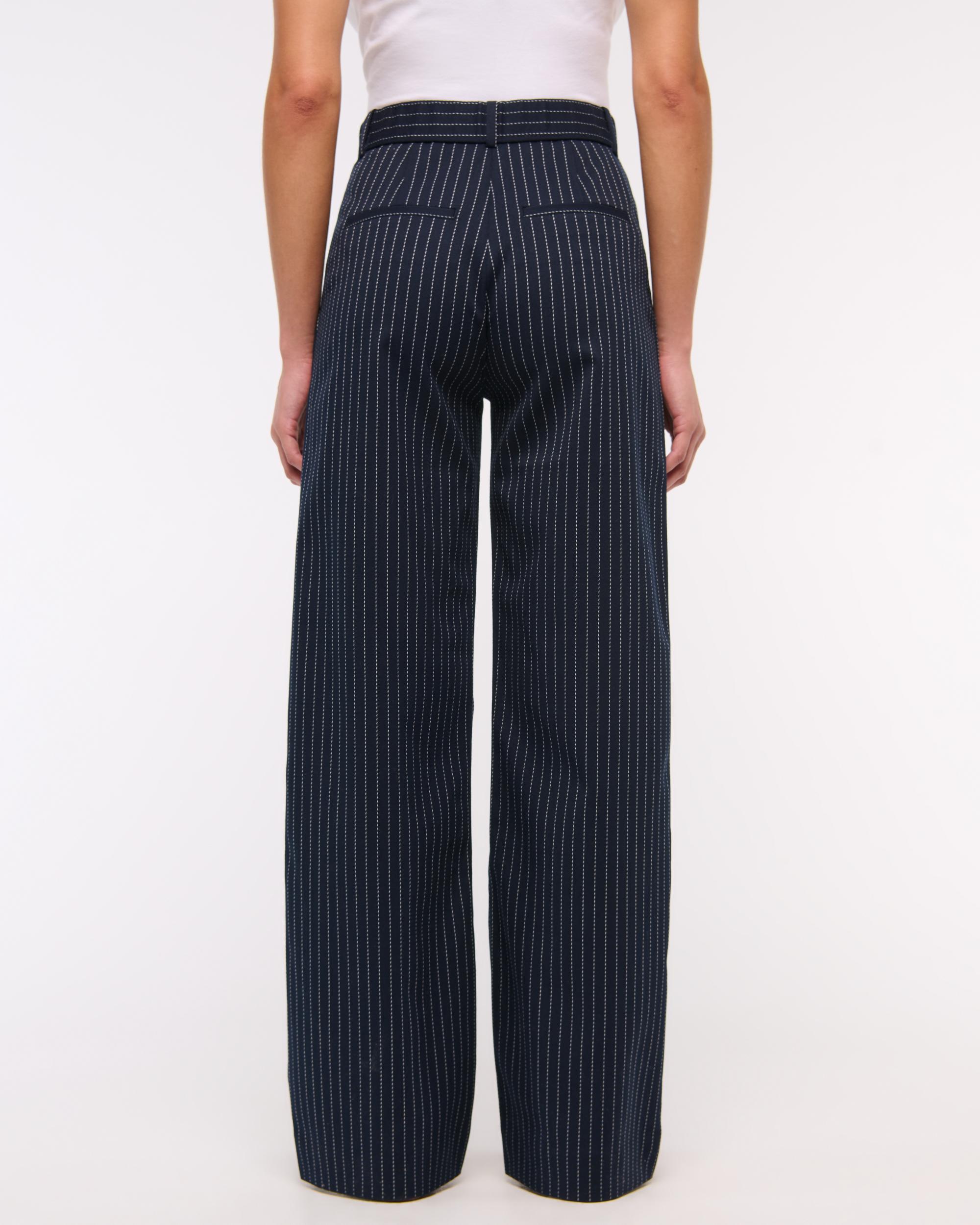 A&F Sloane Tailored Wide Leg Pant Product Image