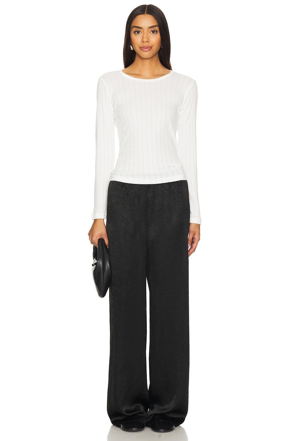 Pointelle Long Sleeve LESET Product Image