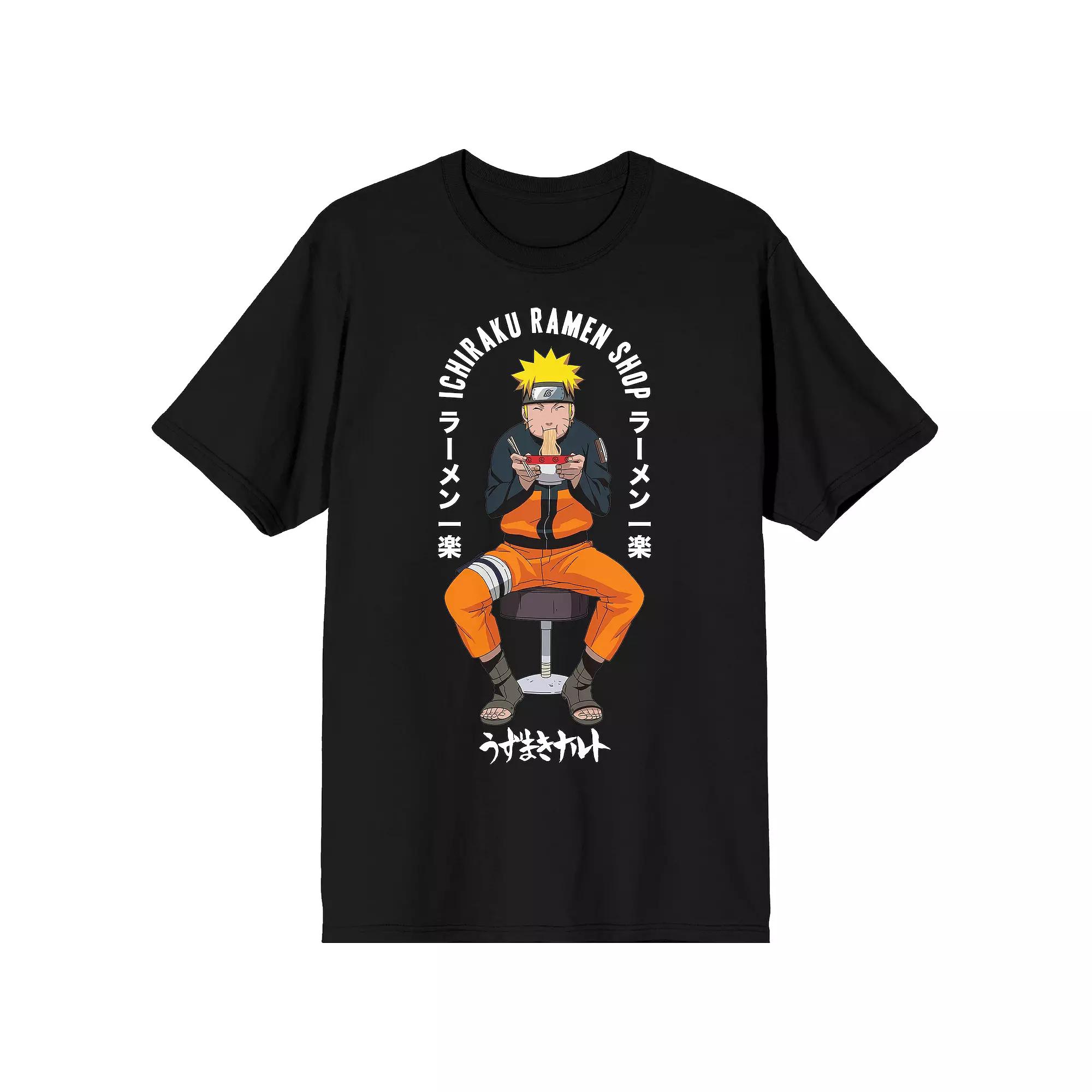 Men's Naruto Shippuden Anime Ramen Shop Graphic Tee,  Product Image