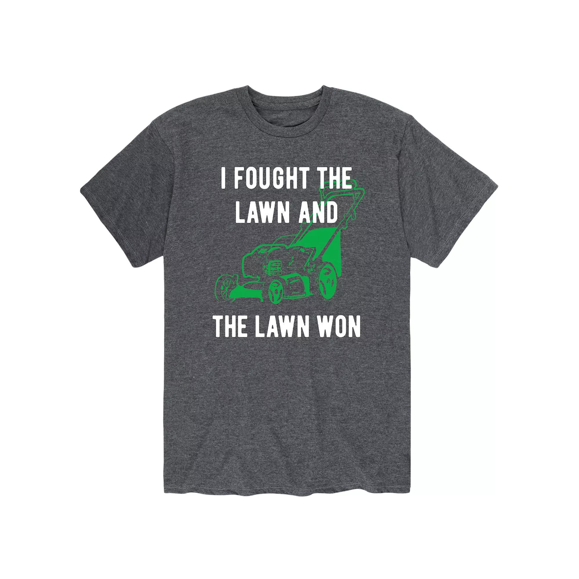 Men's I Fought The Lawn Tee,  Product Image