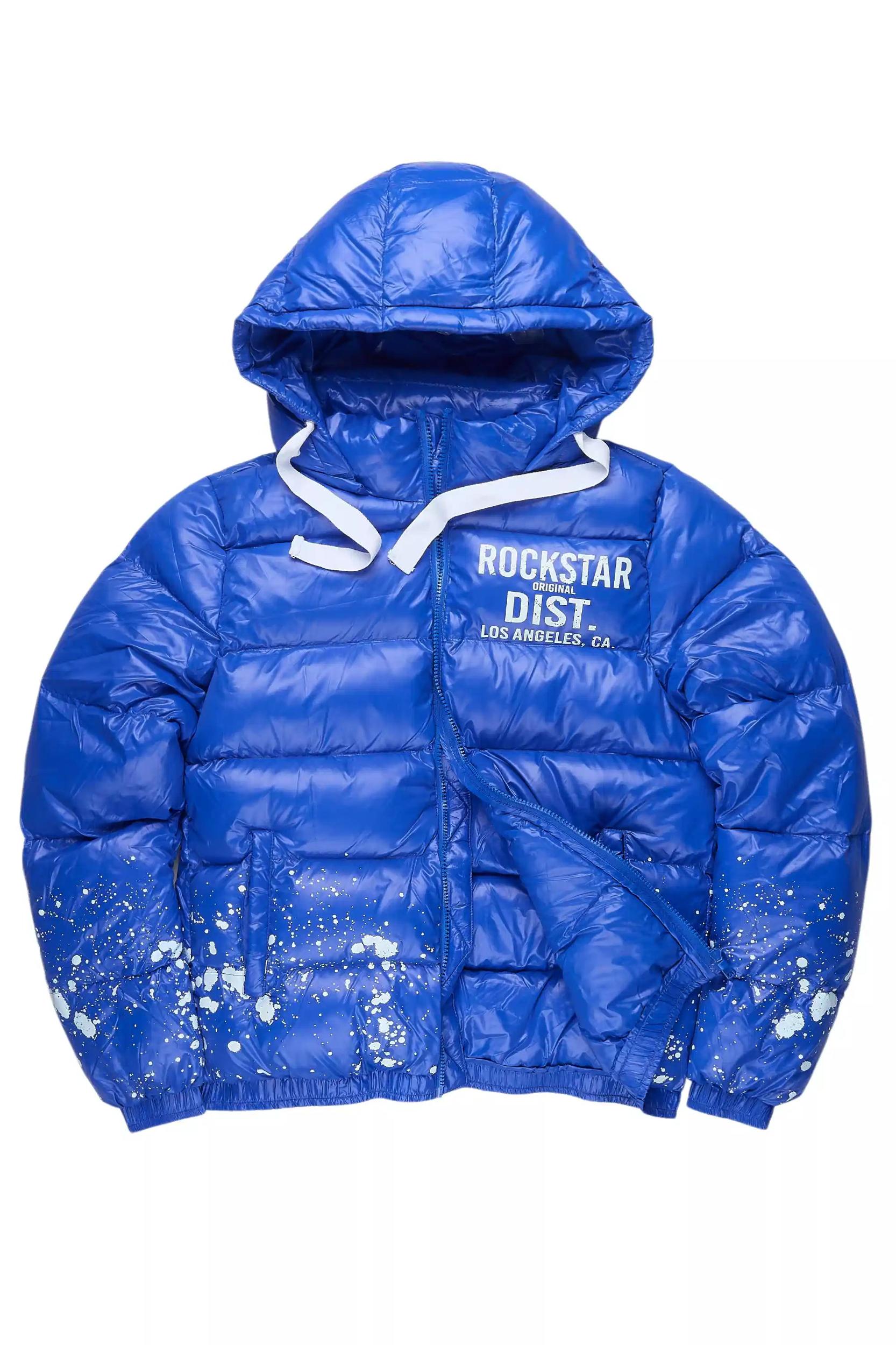 Art Dist. 2.0 Royal Blue Puffer Jacket Female Product Image