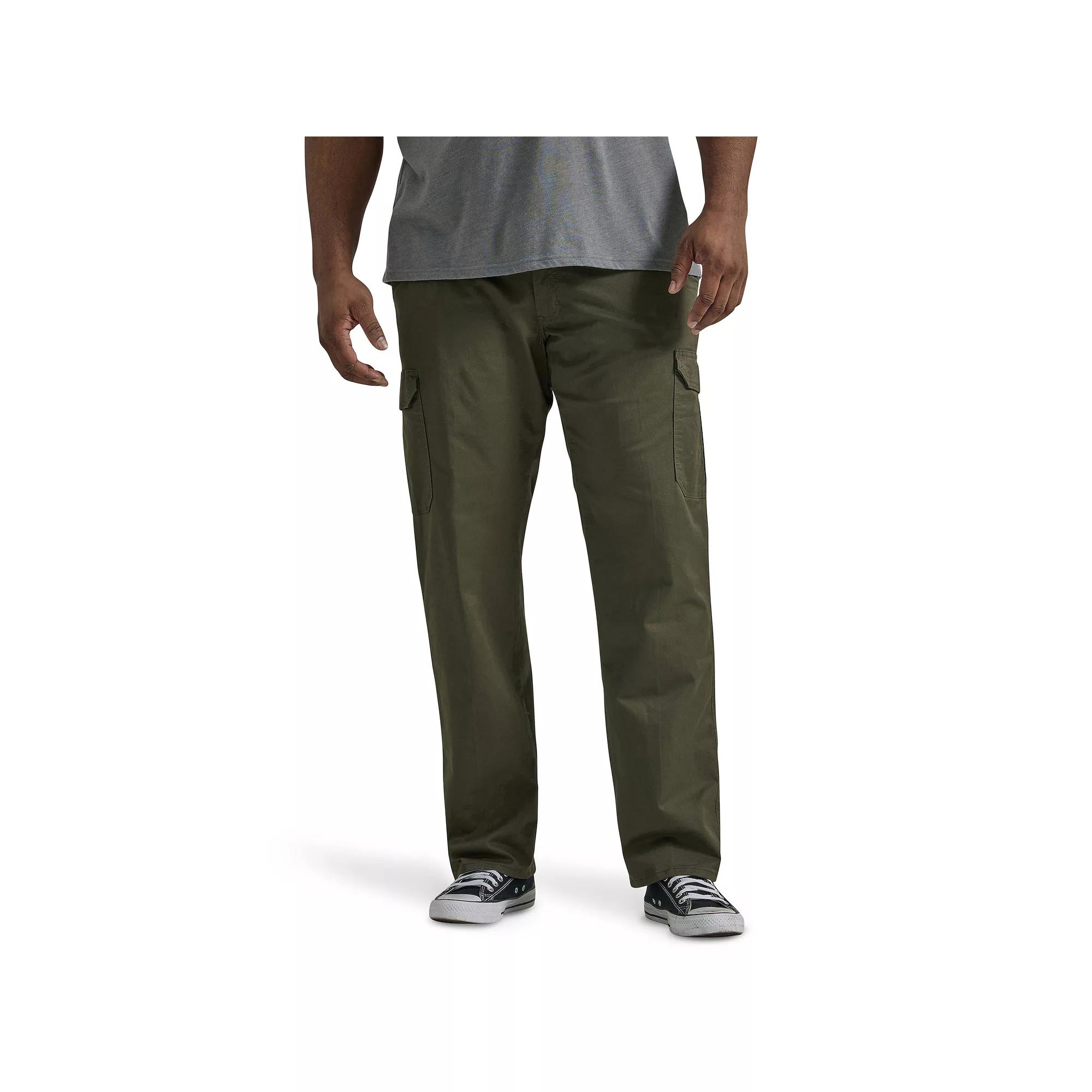 Big & Tall Lee® Extreme Motion Twill Cargo Pants, Men's,  Product Image