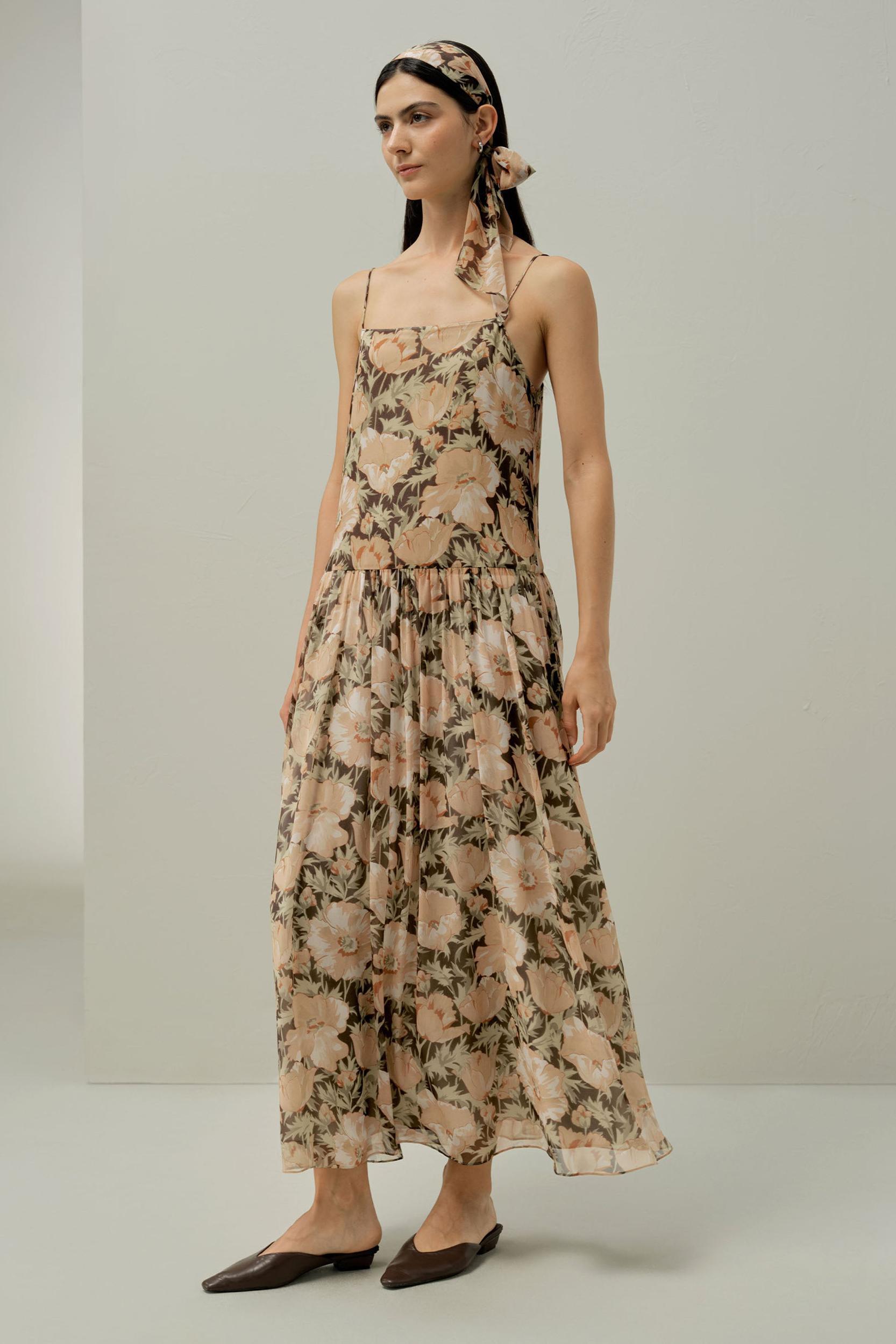 Poppy Whispered Scarf - Made With Liberty Fabric Product Image