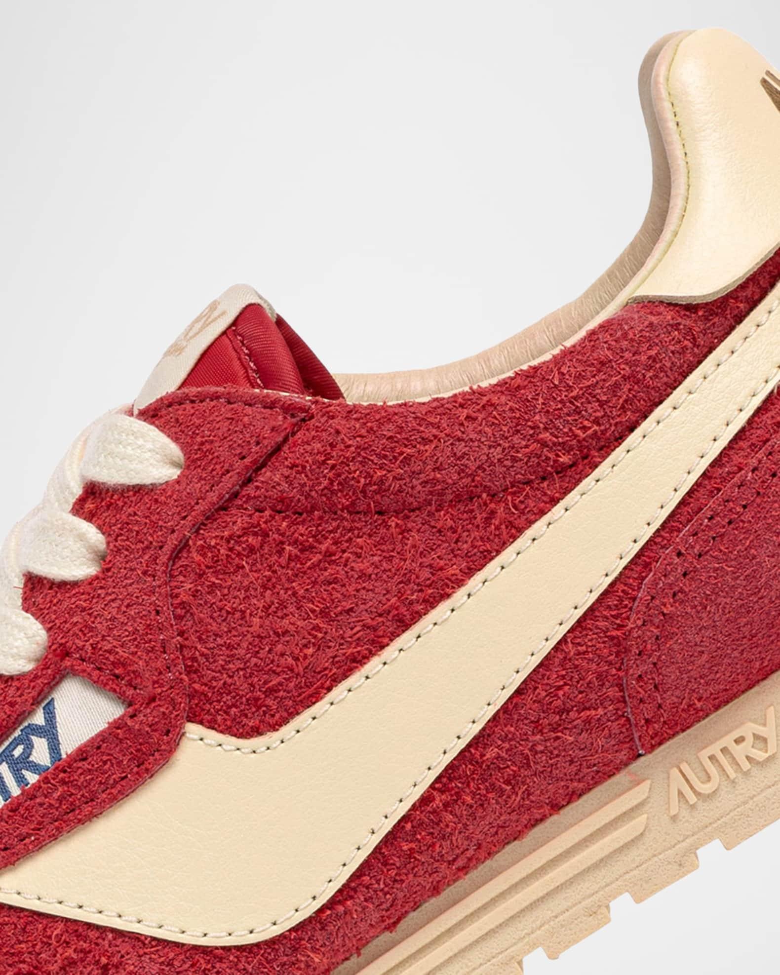 Windspin Retro Suede Low-Top Sneakers Product Image