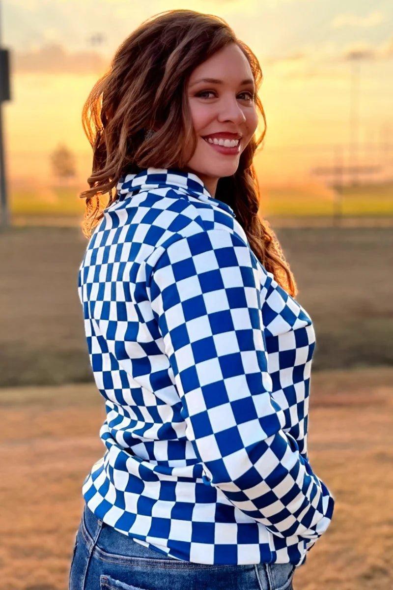 Sterling Kreek Blue Pep Rally Pullover Product Image