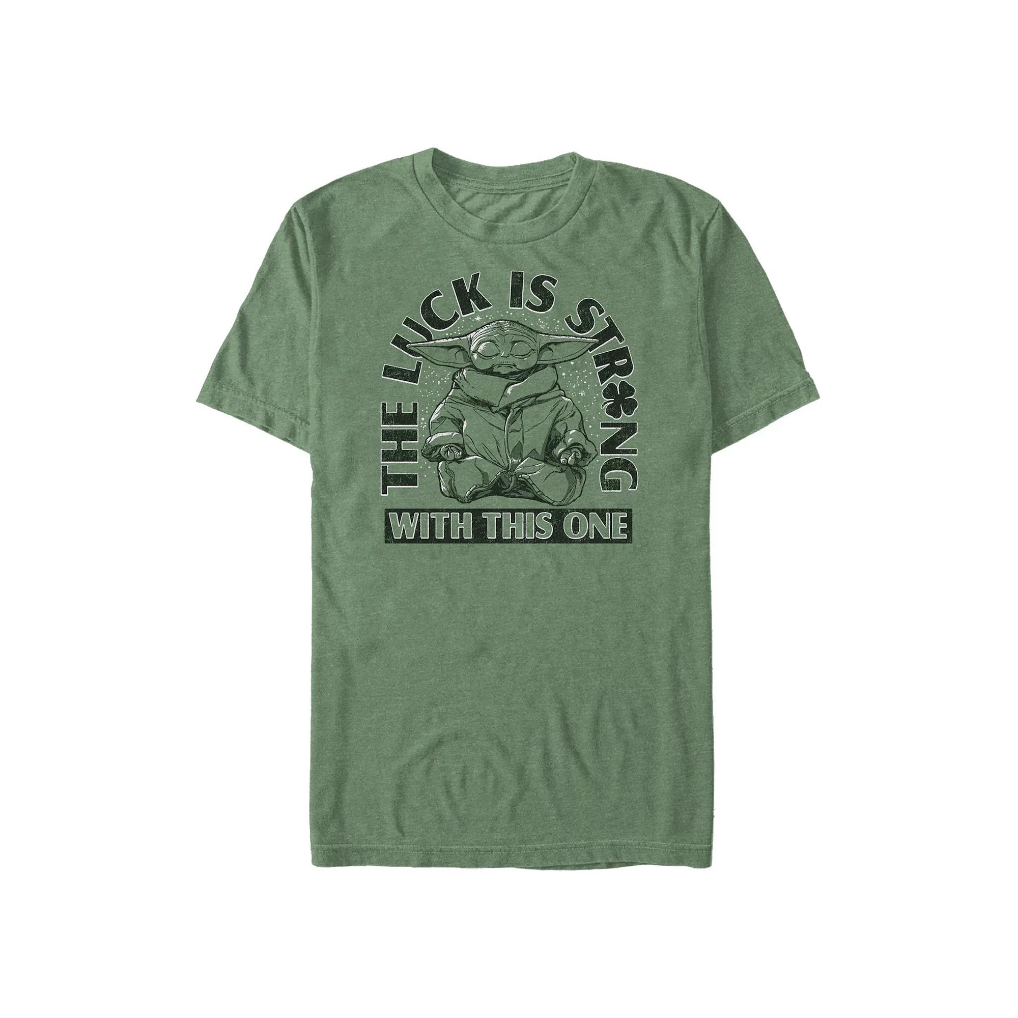Big & Tall Star Wars The Mandalorian The Luck Is Strong Graphic Tee, Men's,  Product Image