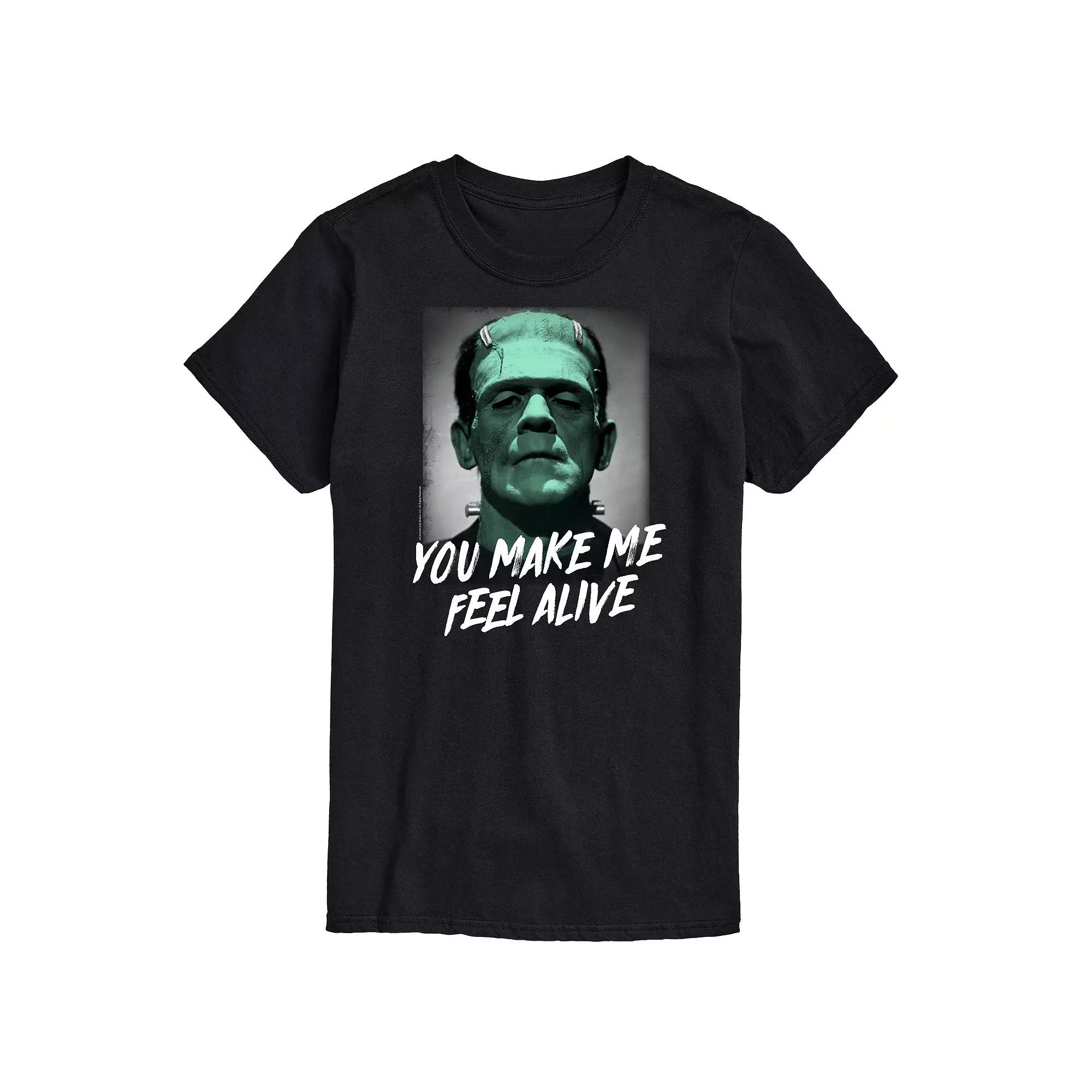 Big & Tall Universal Monsters Make Me Frankenstein Graphic Tee, Men's,  Product Image