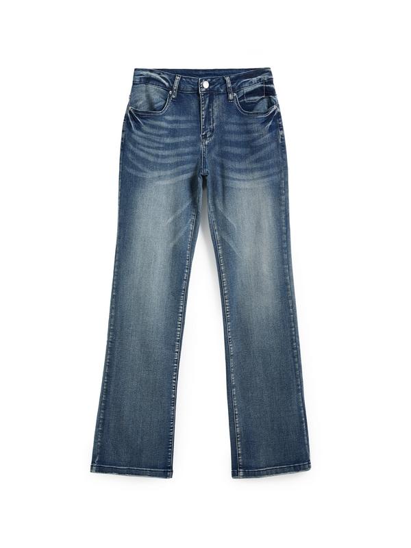 Vintage Denim Y2K Flare Leg Jeans Product Image