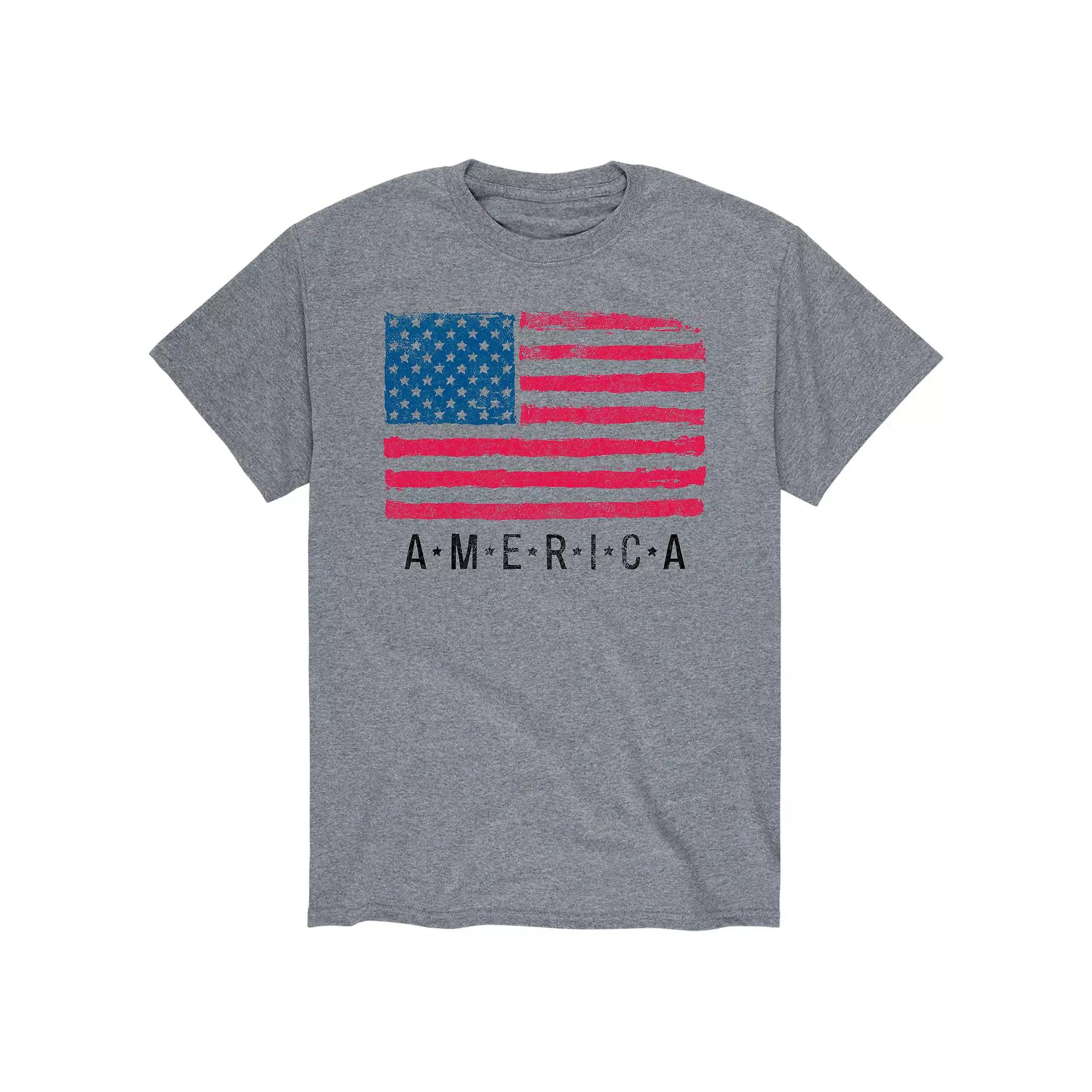 Men's American Flag Tee,  Product Image