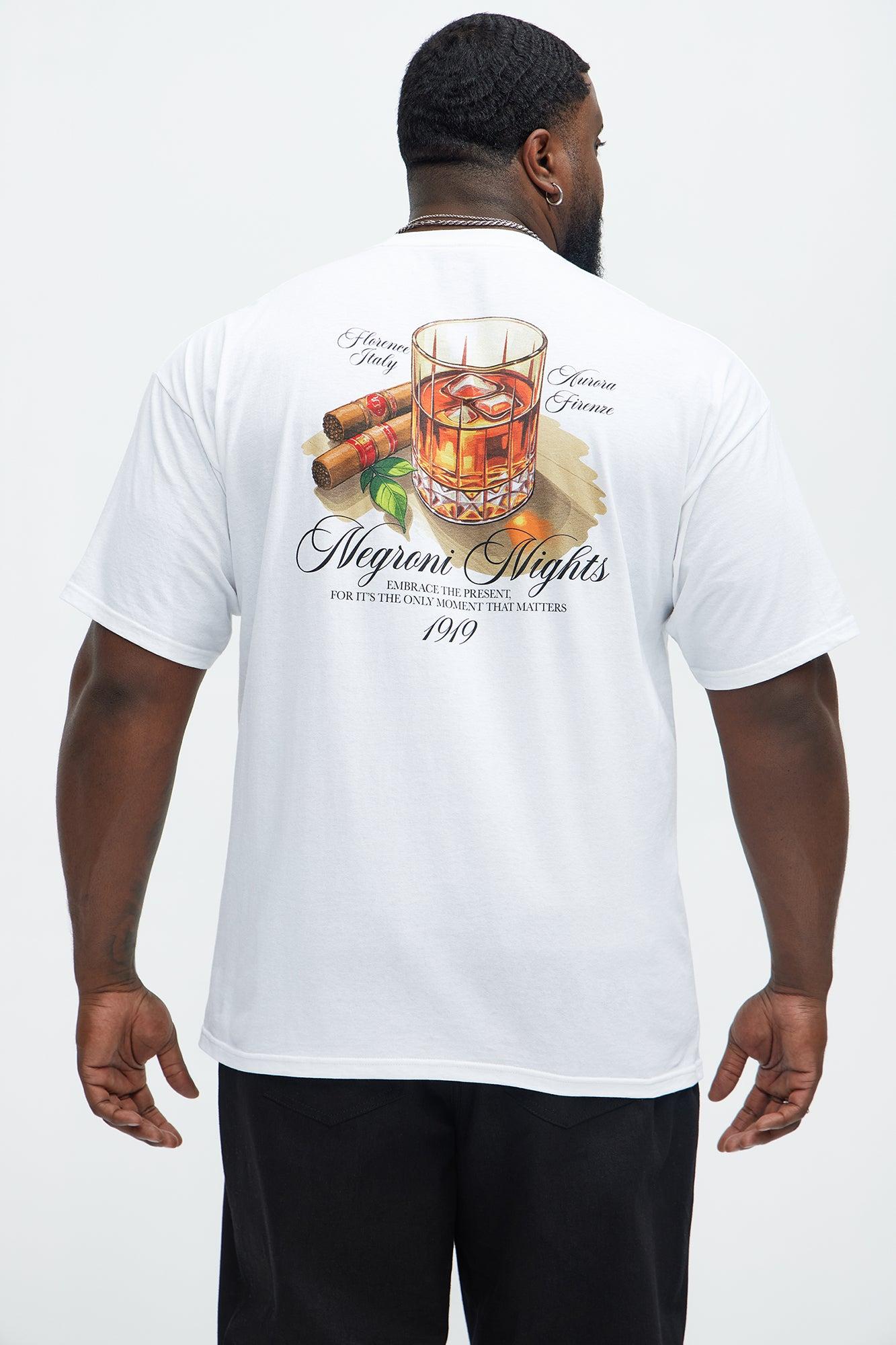 Negroni Nights Short Sleeve Tee - White Product Image