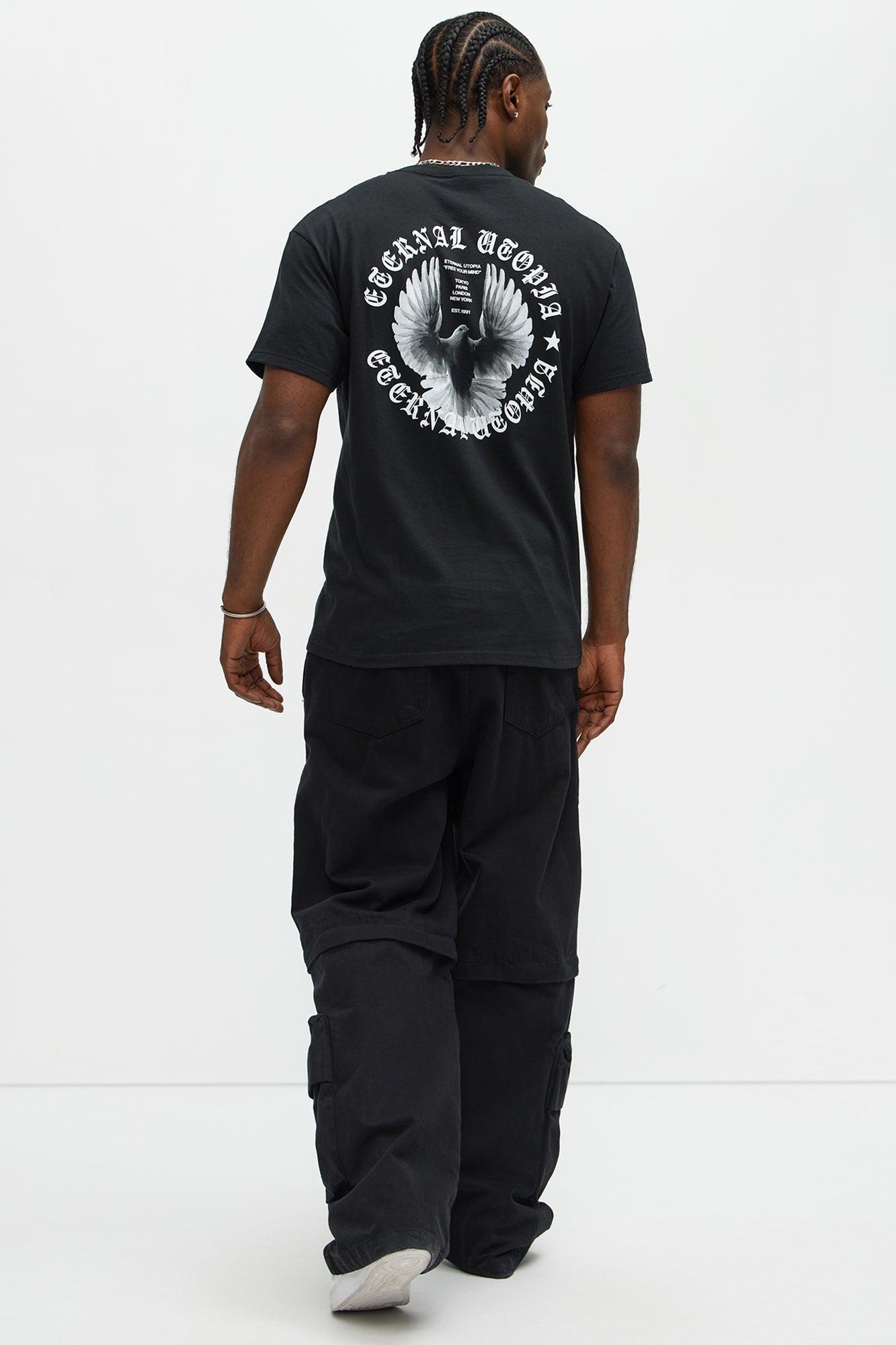 Eternal Utopia Short Sleeve Tee - Black Product Image