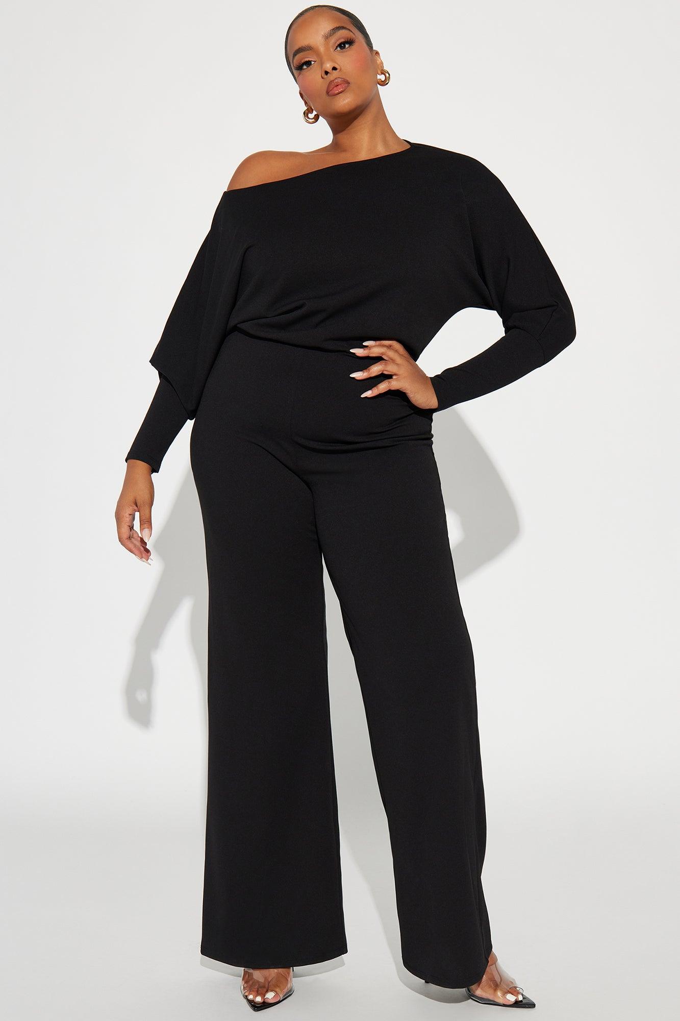 Break Free Jumpsuit - Black Product Image