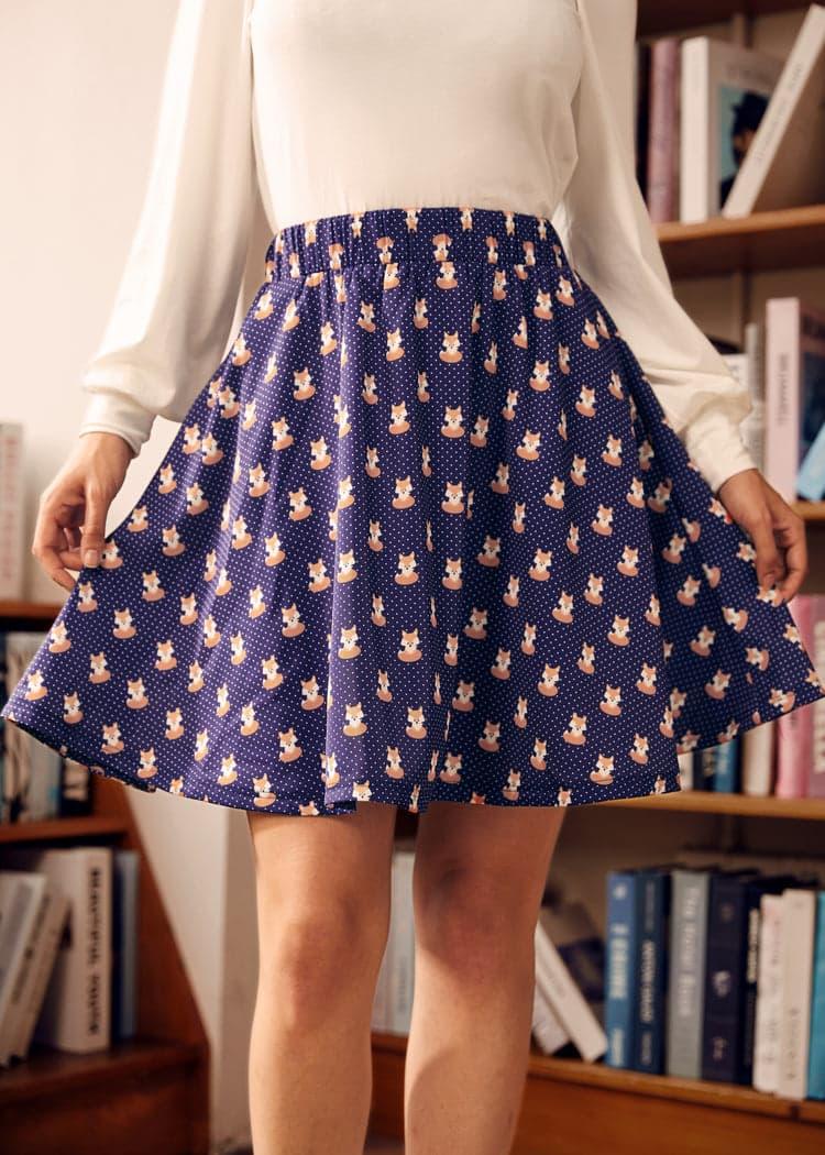Twirl Into Fall A-Line Skirt Product Image