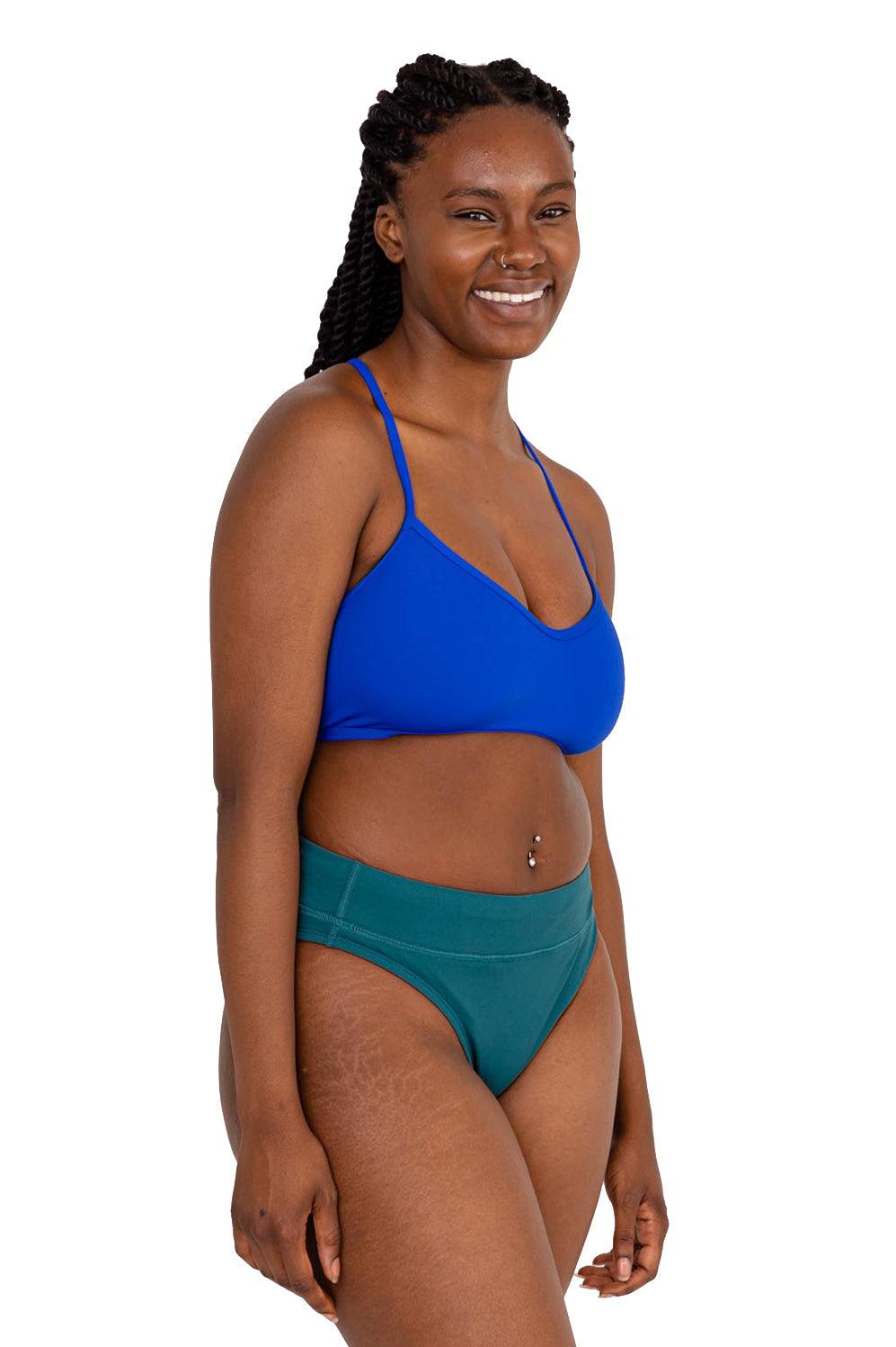 Zoe Bikini Bottom - Peacock Female Product Image