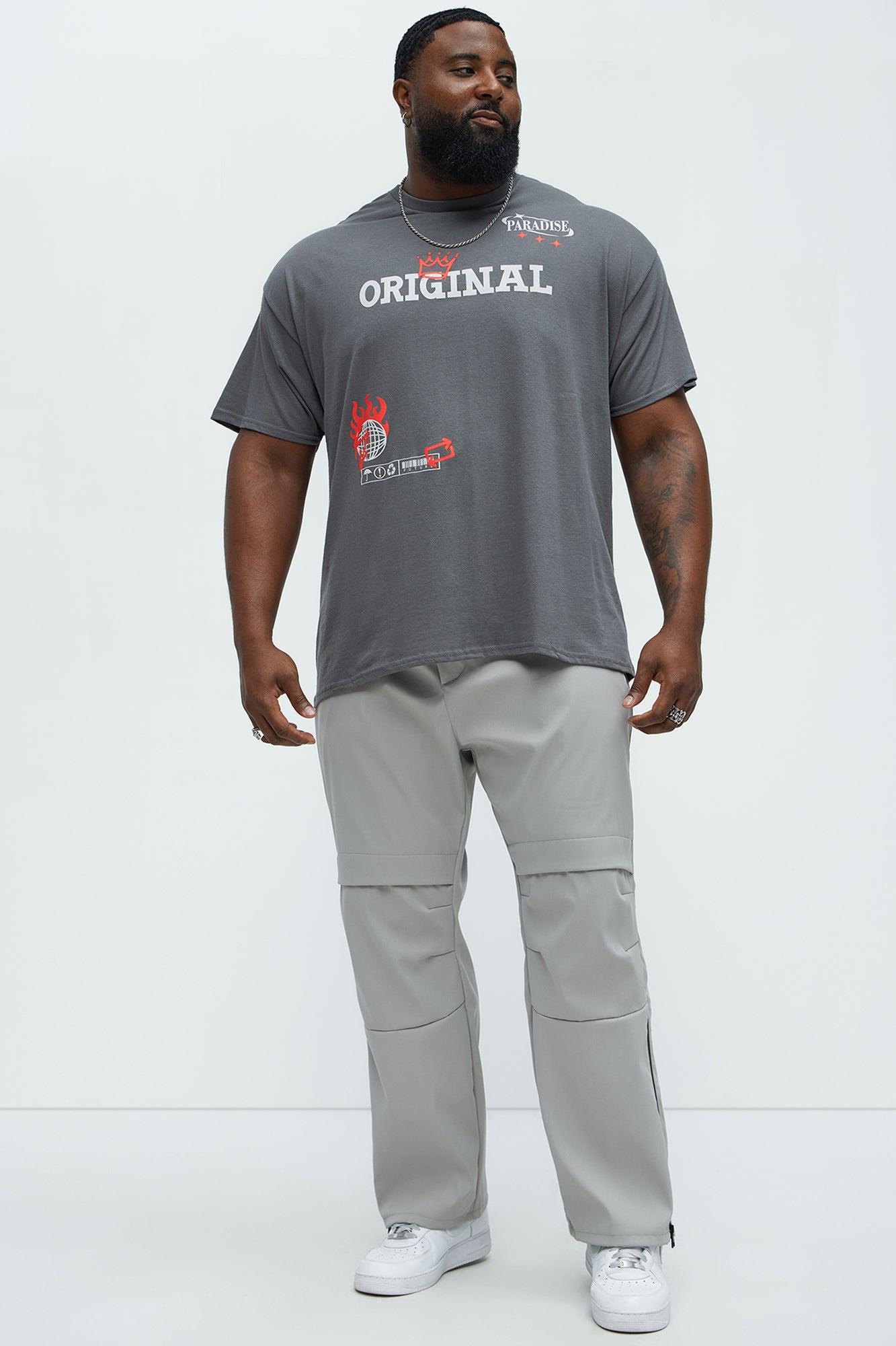 Original King Short Sleeve Tee - Charcoal Product Image