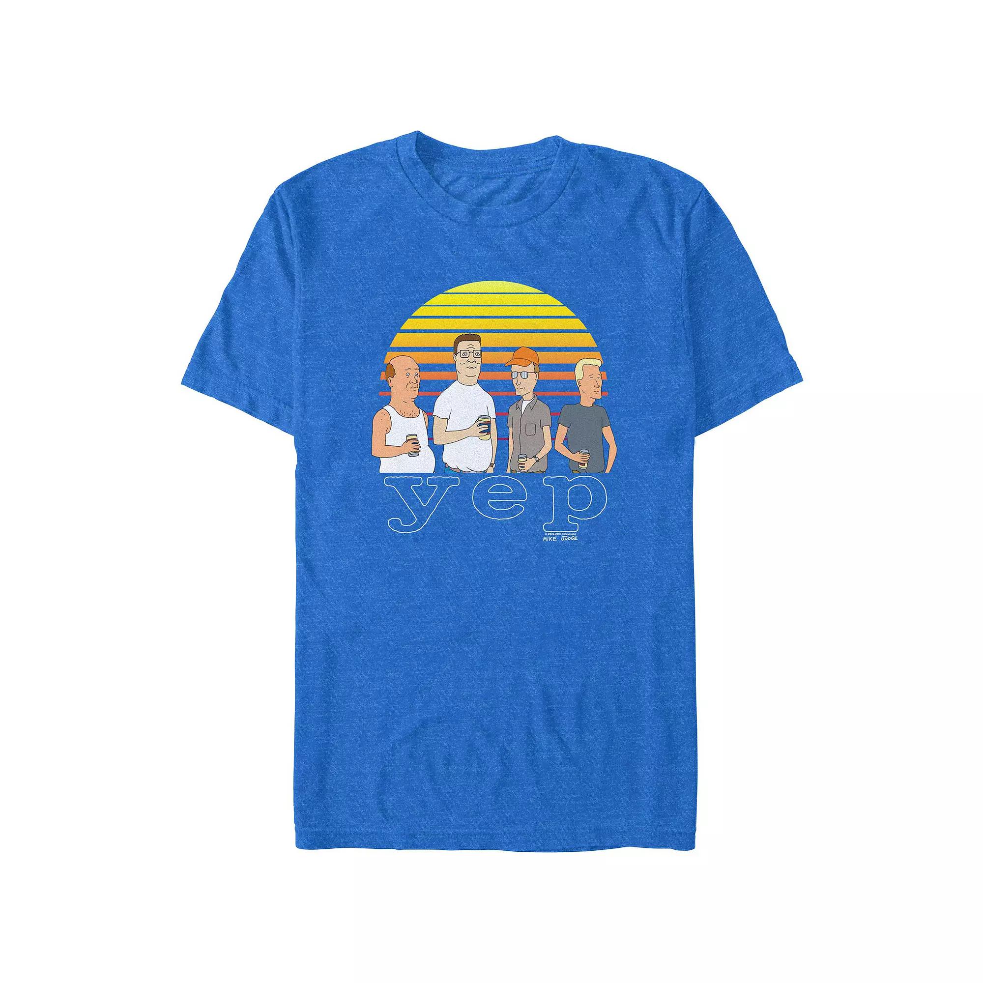 Men's King Of The Hill Yep Sunset Graphic Tee,  Product Image