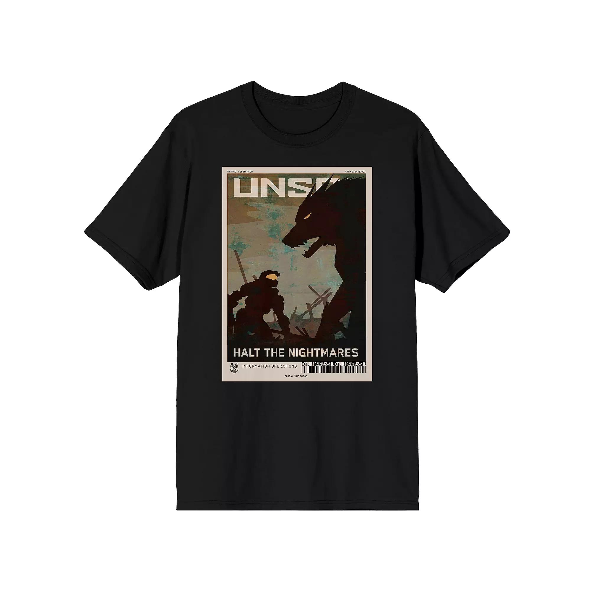 Men's Halo UNSC Soldier Fighting Graphic Tee,  Product Image