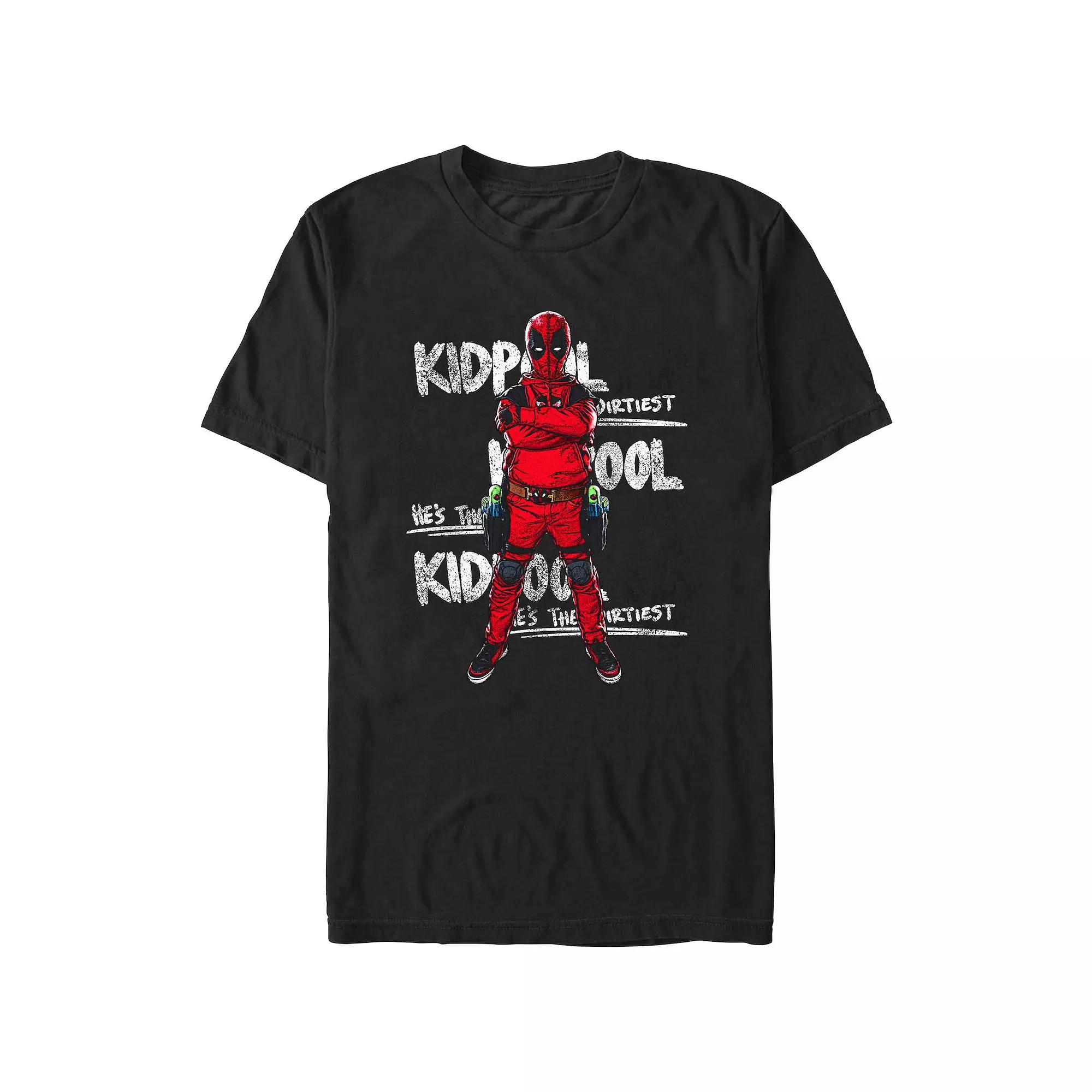 Men's Marvel Deadpool And Wolverine Kidpool He's The Dirtiest Graphic Tee,  Product Image