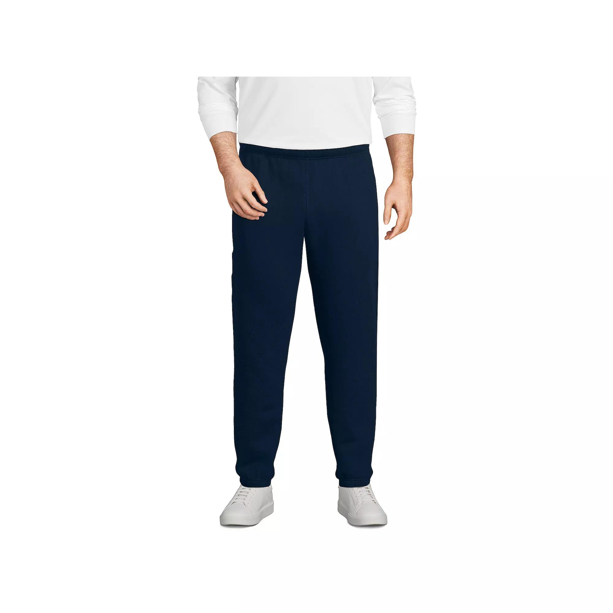 Big & Tall Lands' End Relaxed Serious Sweats Sweatpants, Men's,  Product Image