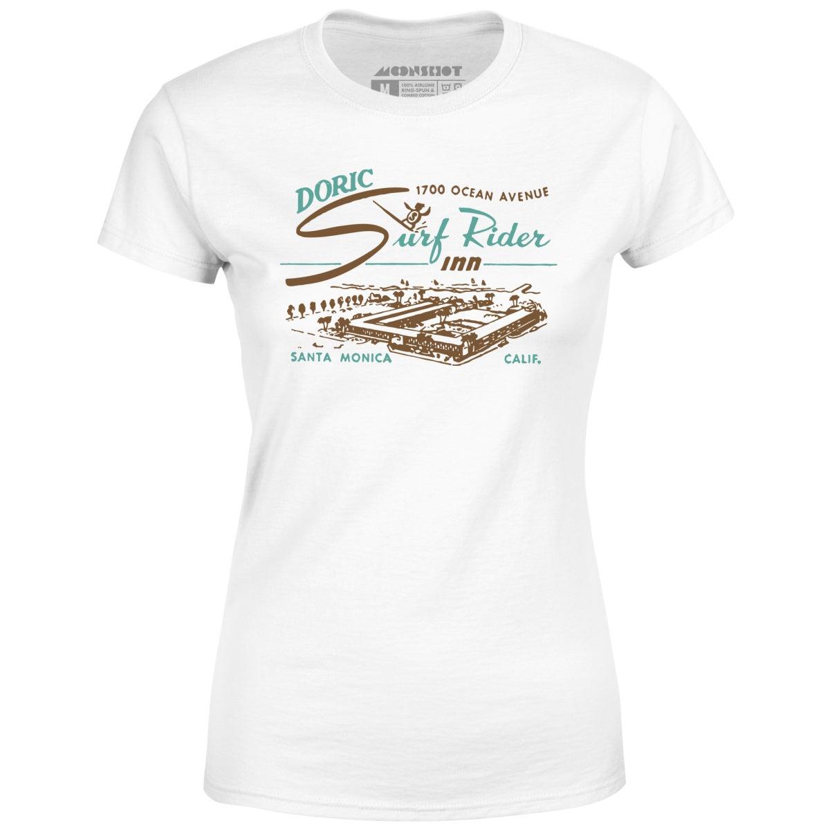 Doric Surf Rider Inn - Santa Monica, CA - Vintage Hotel - Women's T-Shirt Female Product Image