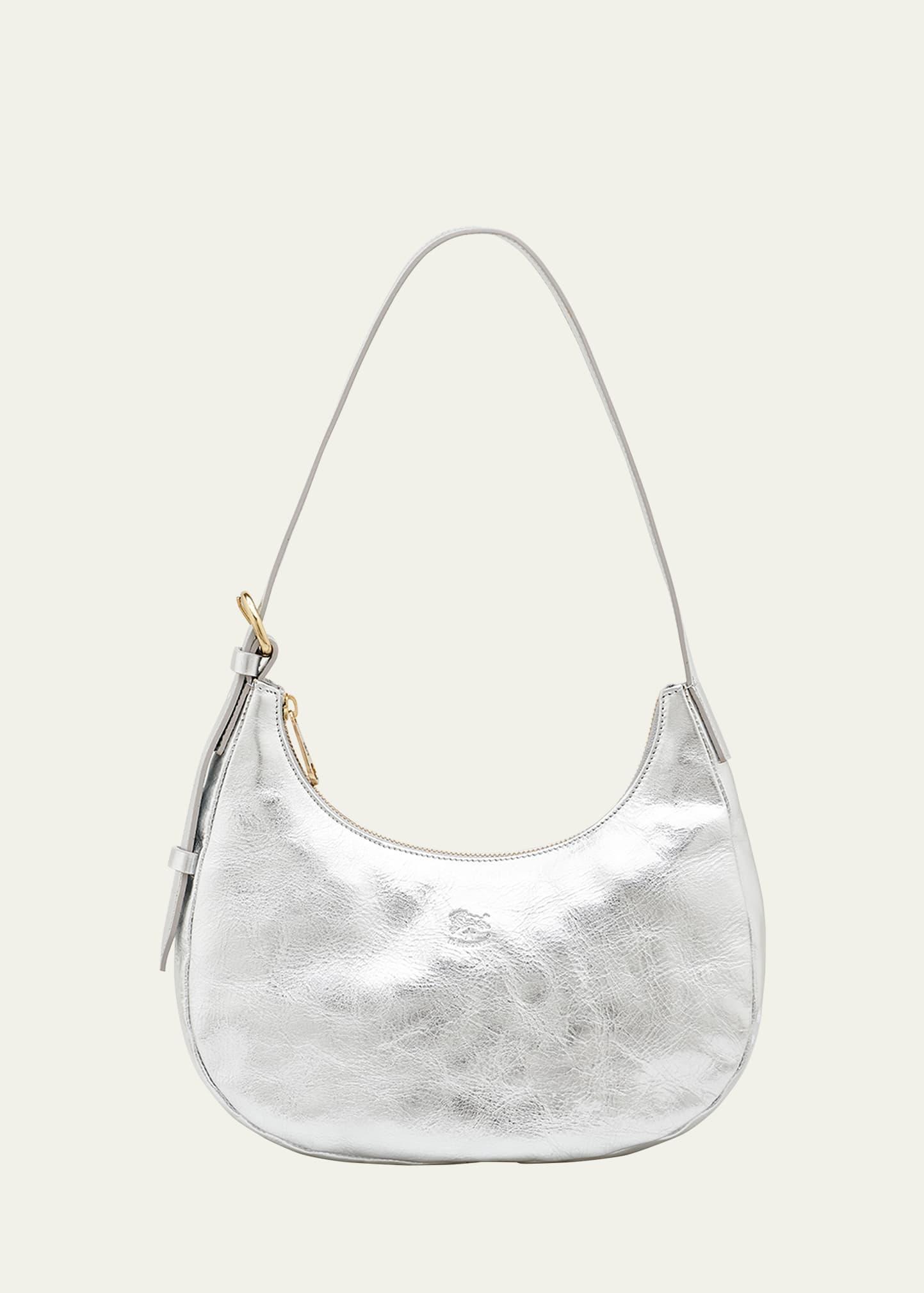 Belcanto Metallic Leather Shoulder Bag Product Image