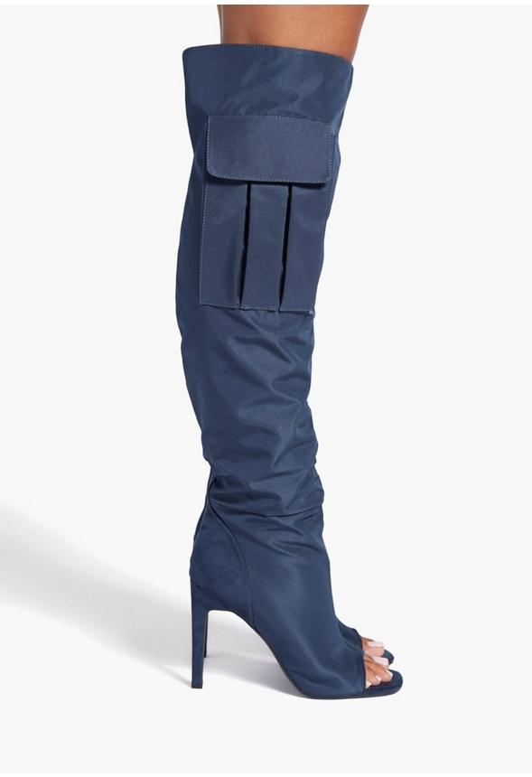 JustFab Margaux Platform Loafer Pump Womens Black/ White Size 8.5 Product Image