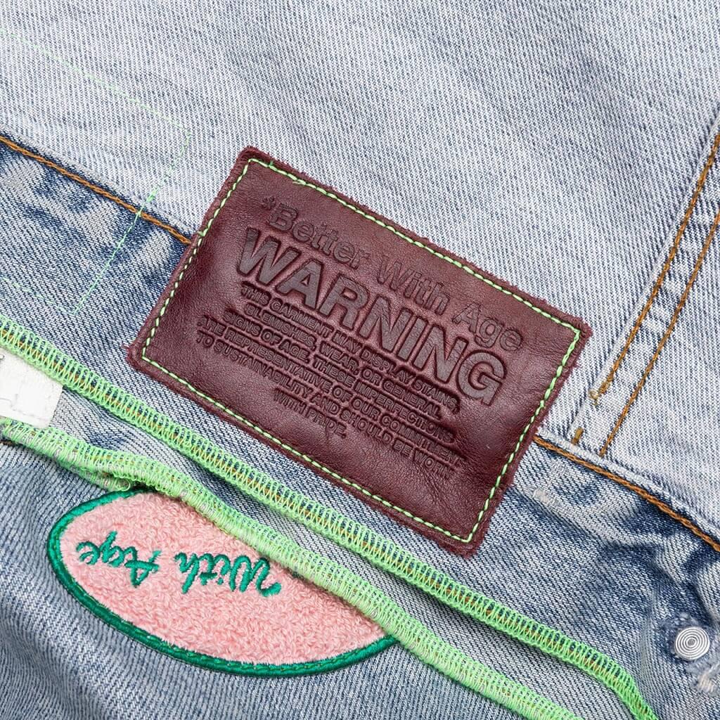 Escapade Reversible Denim Jacket - Blue Male Product Image