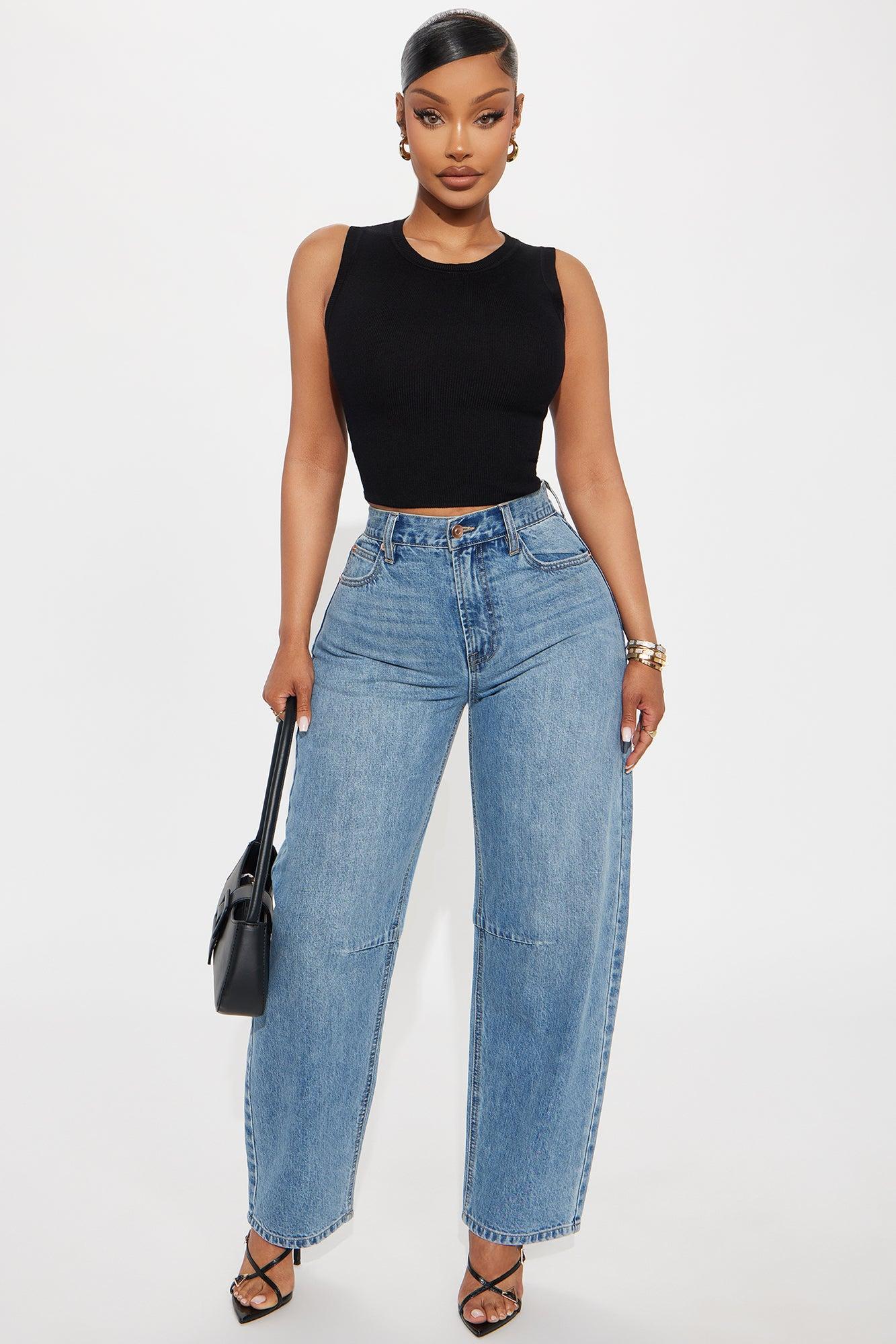 Brooklyn Sweater Tank Top - Black Female Product Image