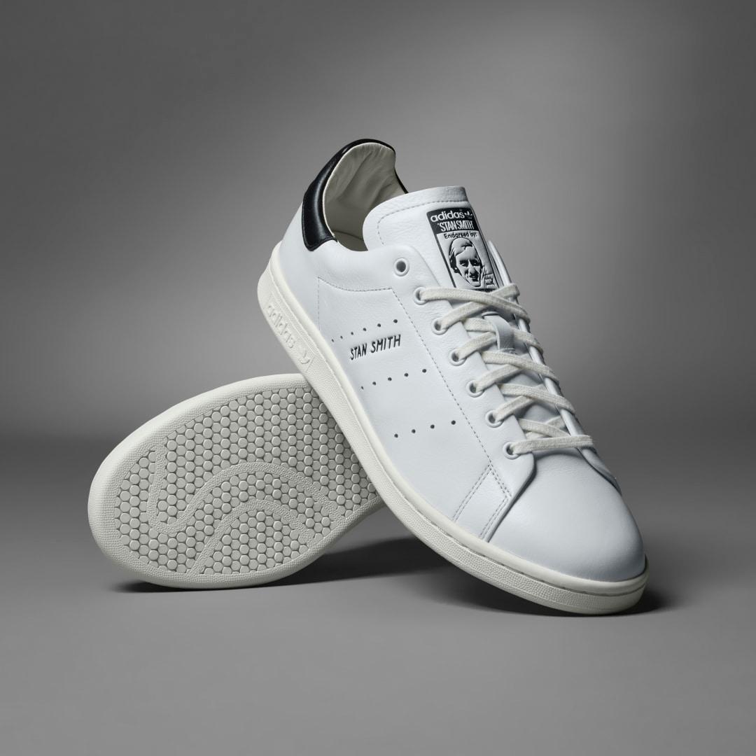 adidas Stan Smith Lux Shoes Cloud White 5 Mens Product Image