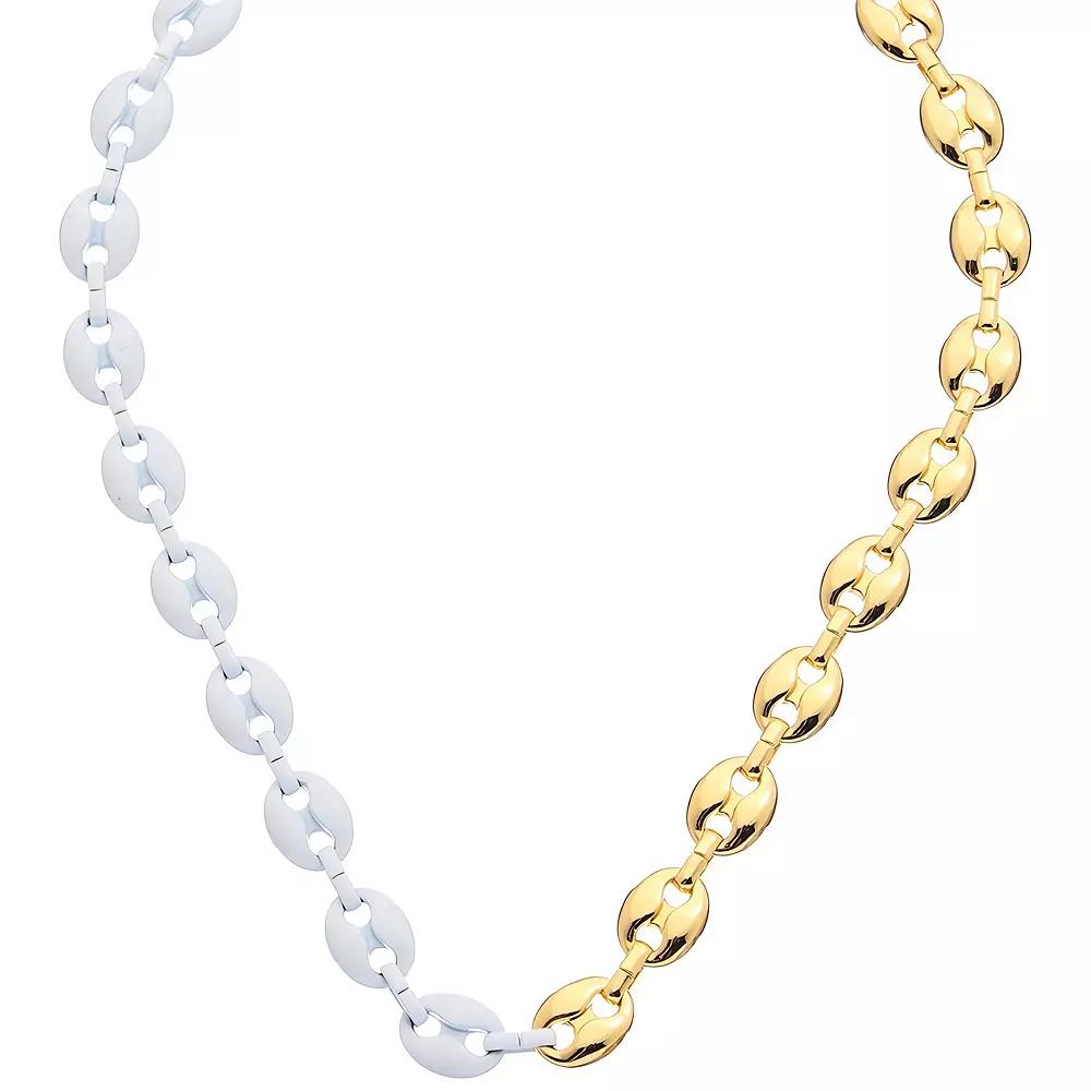 Juvell 18K Gold Plated Two-Tone Necklace, Women's, Two Tone Product Image