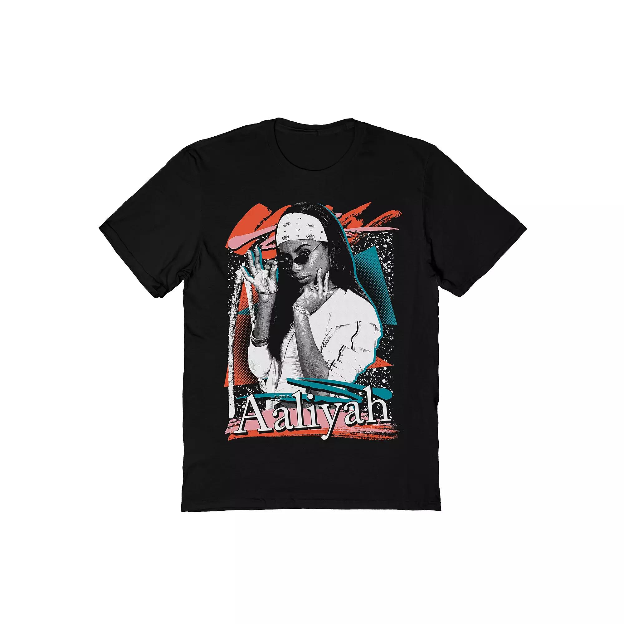 Men's Aaliyah Retro 2 Tee, Size: Small, Black Product Image