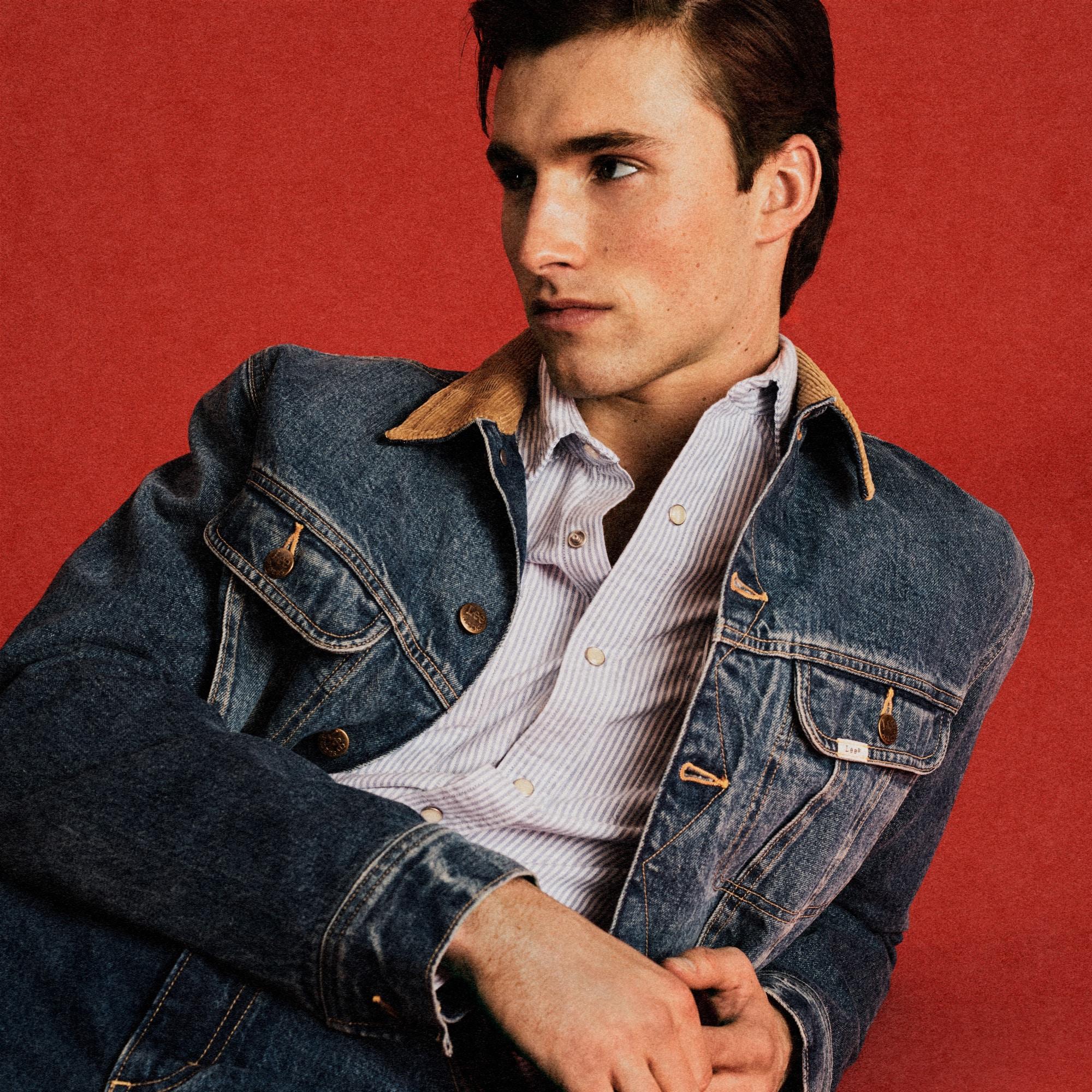 Men's Lee® X J.Crew Storm Rider® denim jacket Product Image