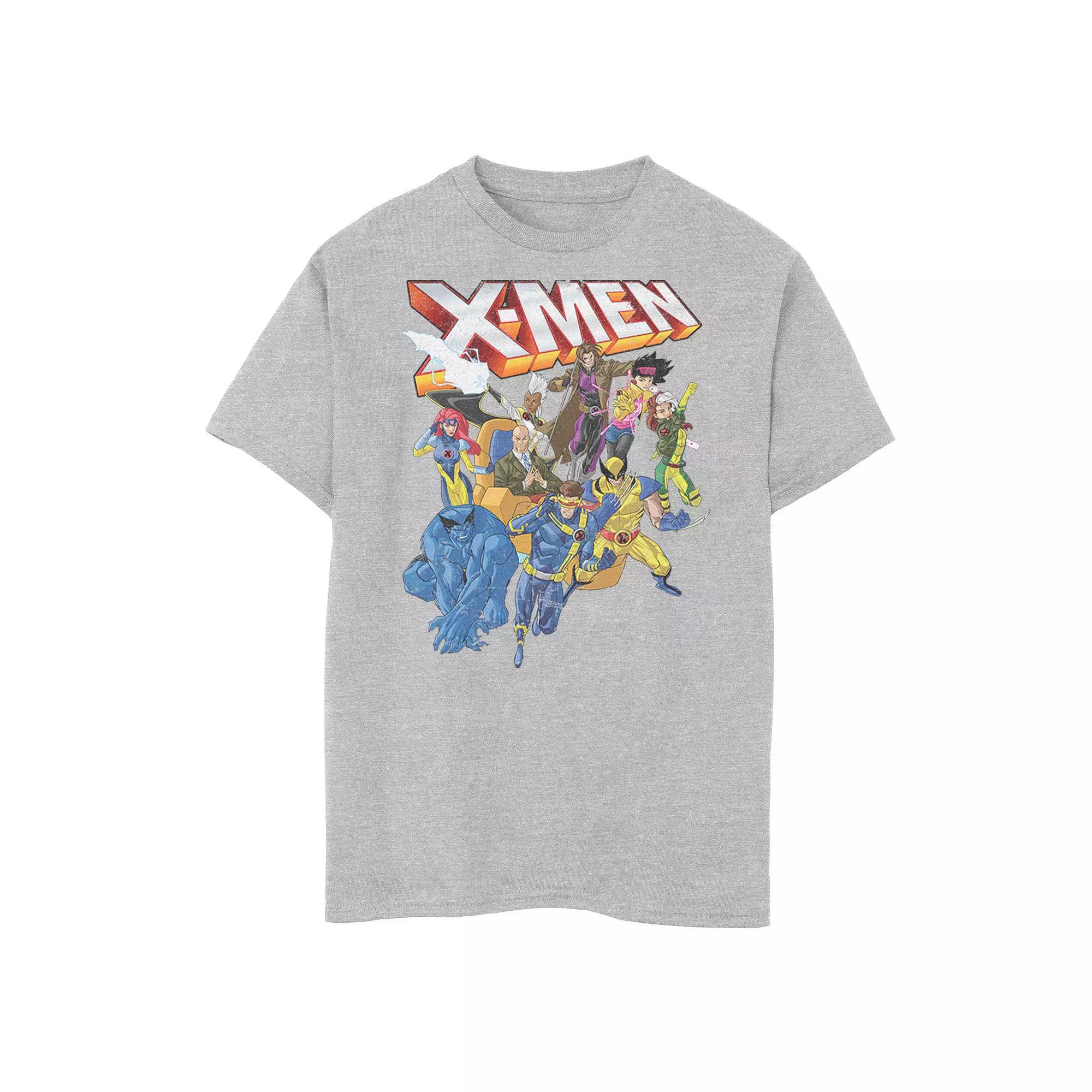 Boys 8-20 Marvel X-Men Vintage Group Shot Logo Tee, Boy's,  Product Image