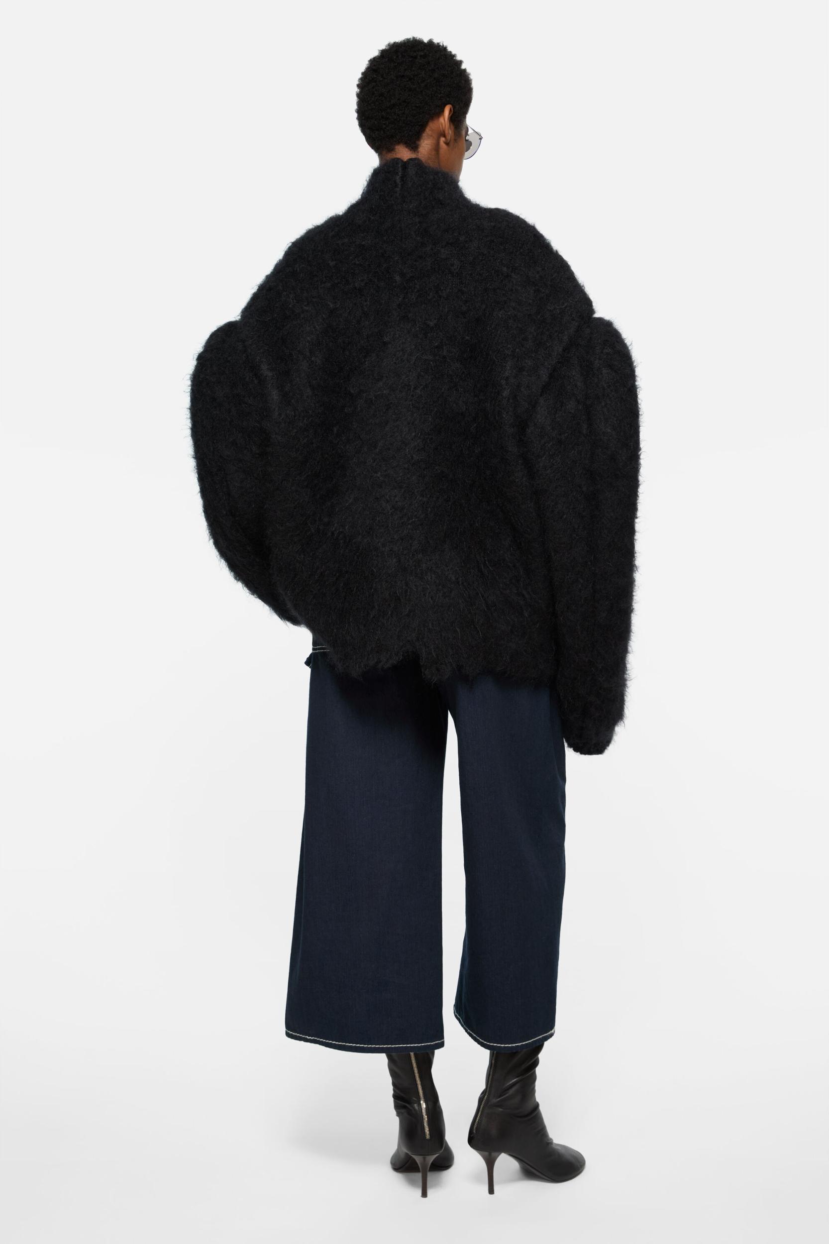 Indigo denim trousers Product Image