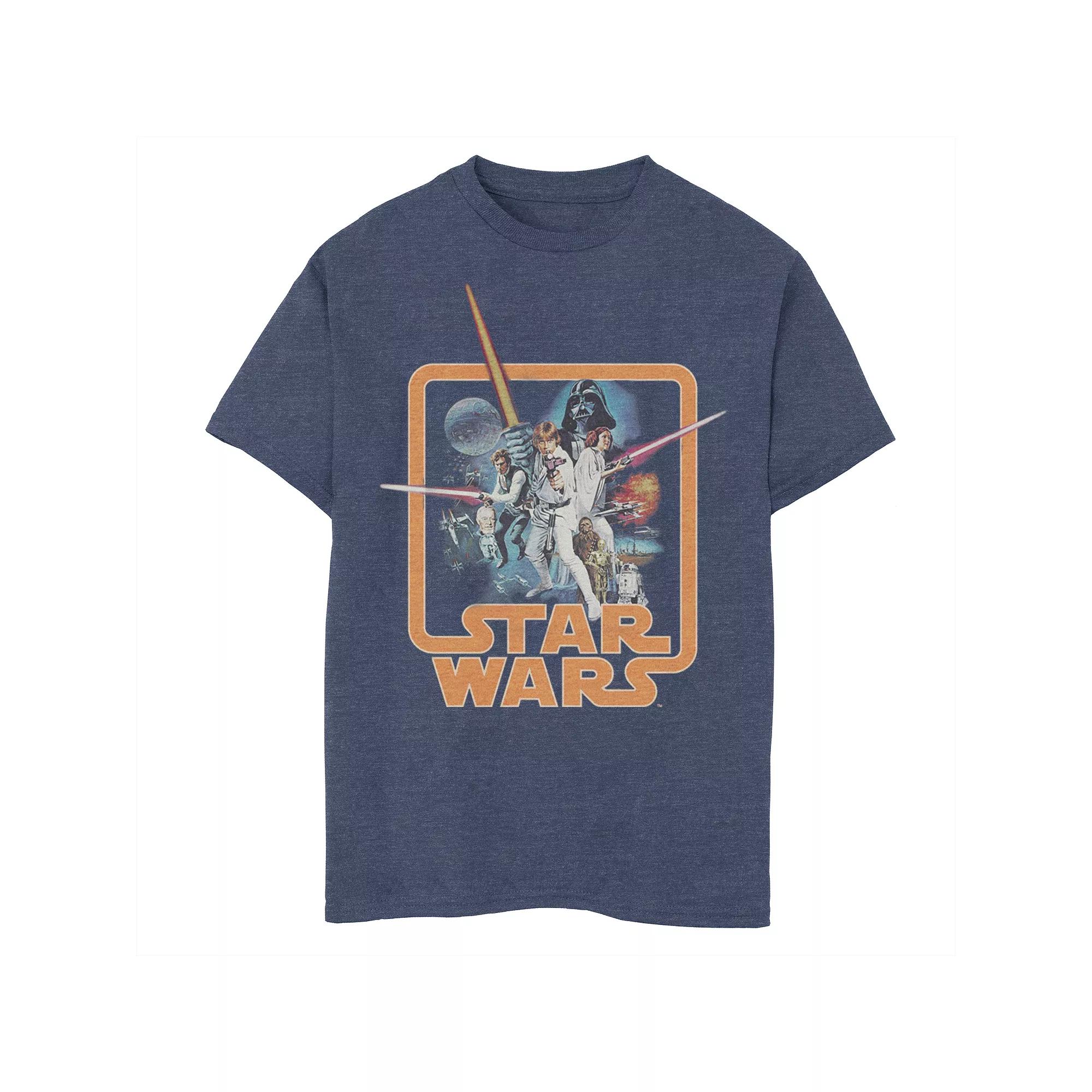 Men's Star Wars Group Classic Poster Tee,  Product Image