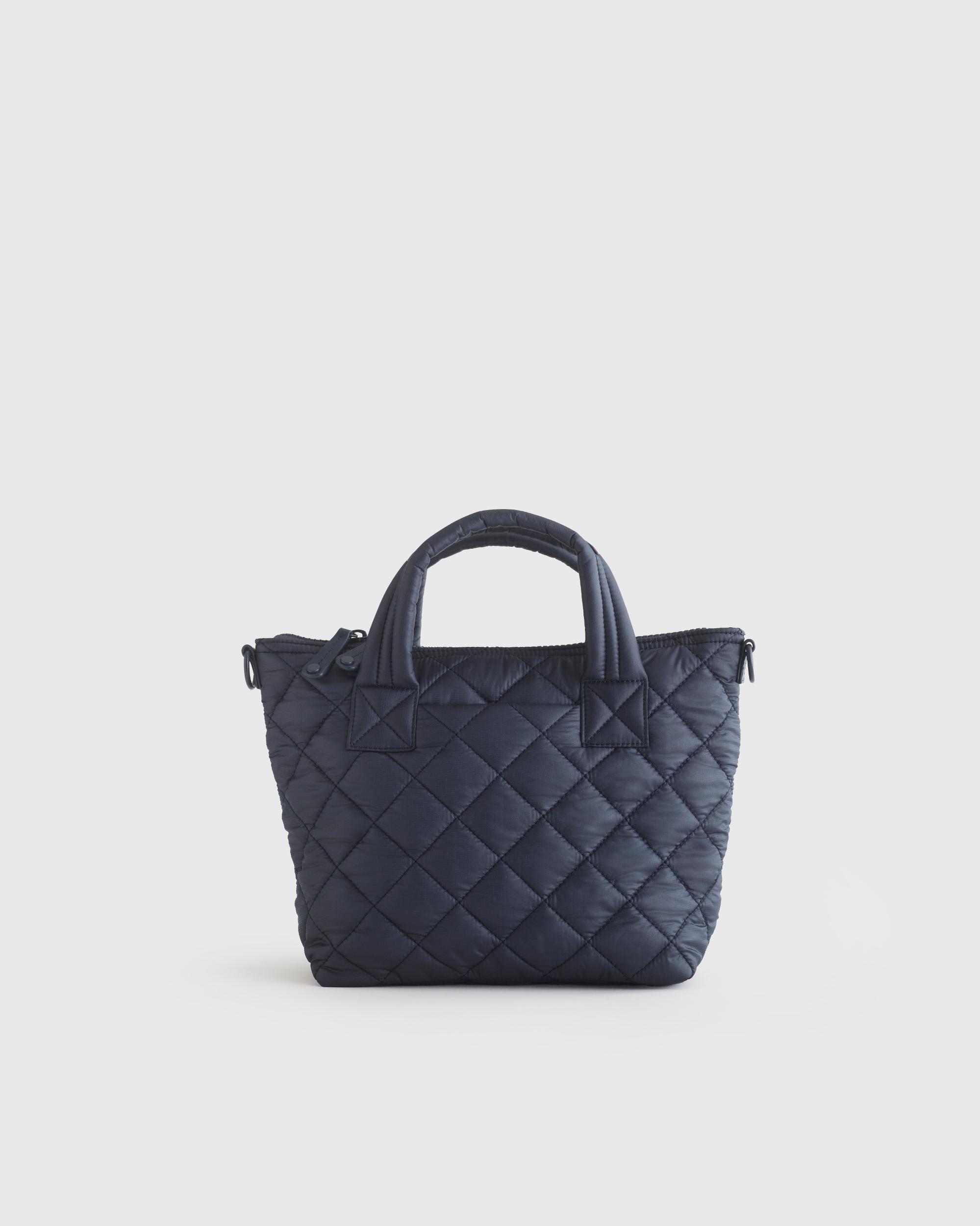 Quince | Women's Transit Quilted Small Crossbody Tote Recycled Polyester Product Image