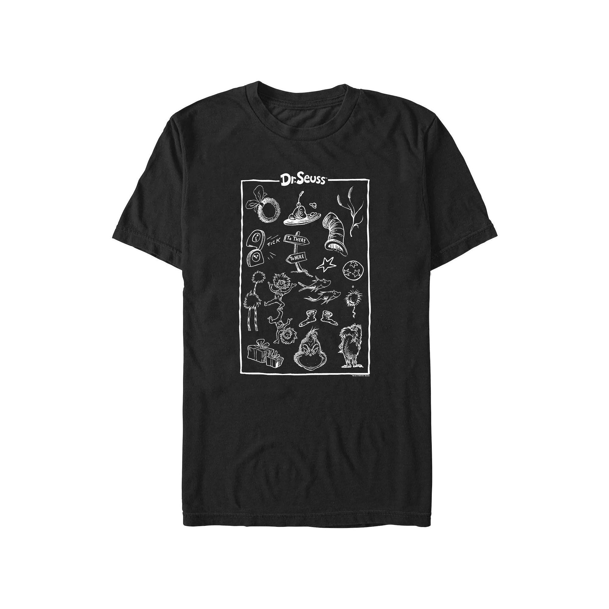 Big & Tall Dr. Seuss Collection Graphic Tee, Men's,  Product Image