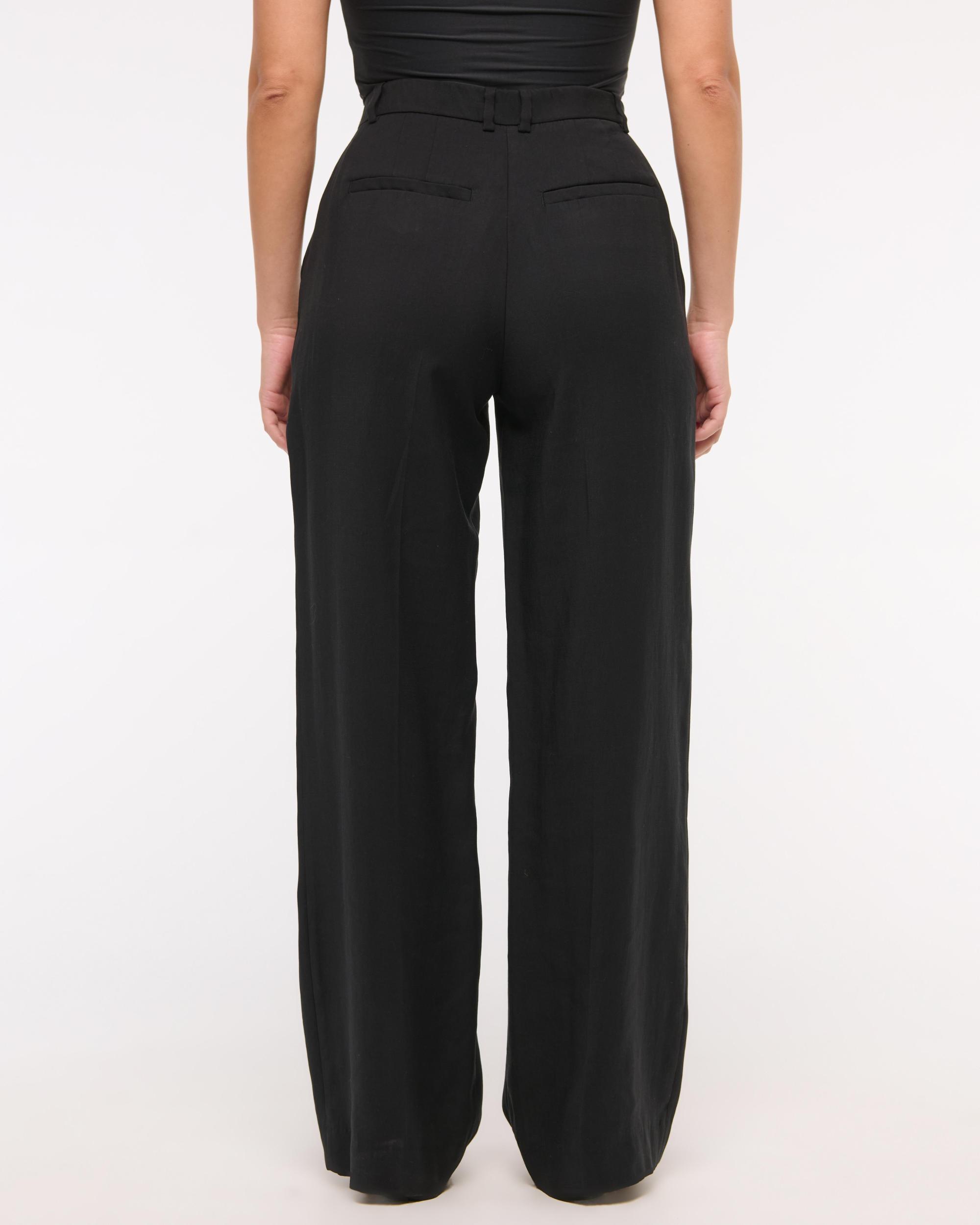 Curve Love Drapey Tailored Wide Leg Pant Product Image