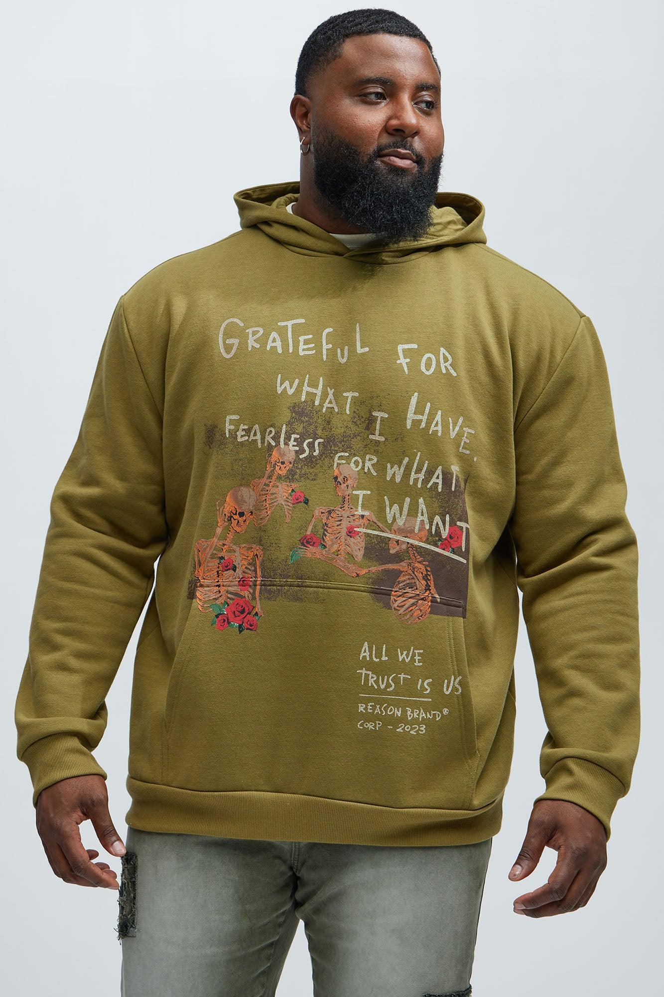 Grateful For Everything Hoodie - Green Product Image