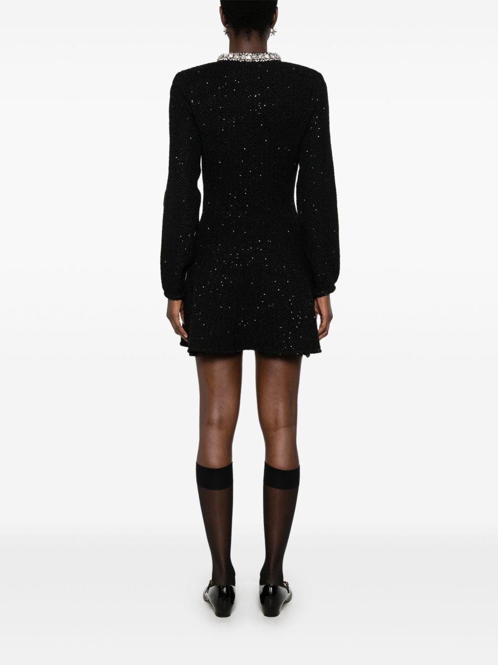 sequin knit mini dress Product Image