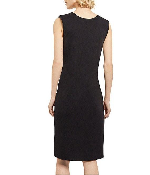 MISOOK Knit Scoop Neck Sleeveless Tank Dress Product Image